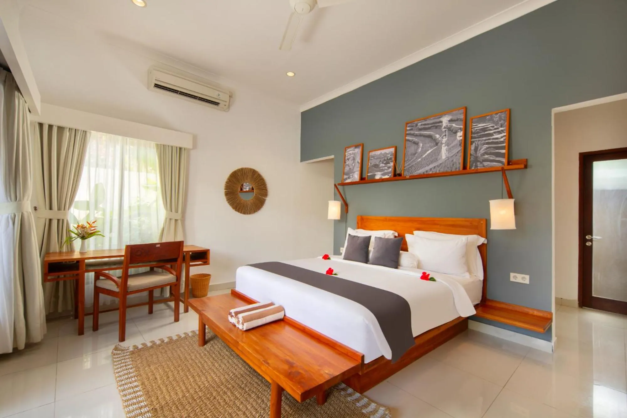 Bedroom, Bed in Utara Villas