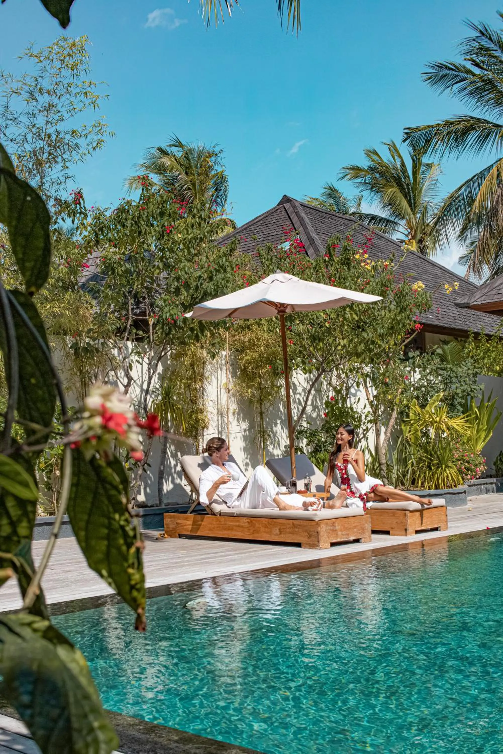 sunbed in Utara Villas