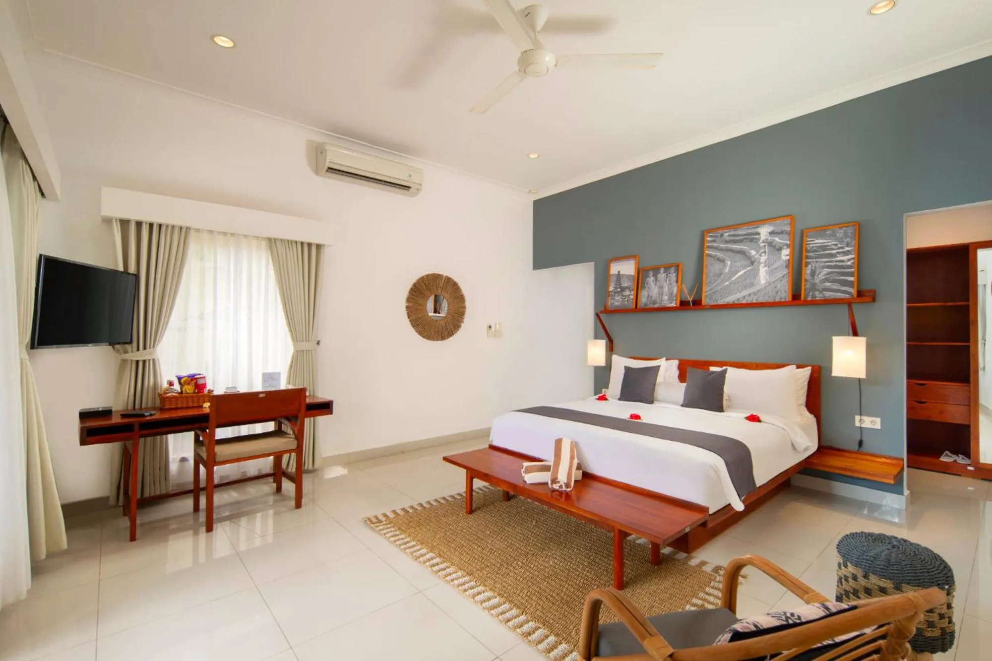 Bedroom, Bed in Utara Villas