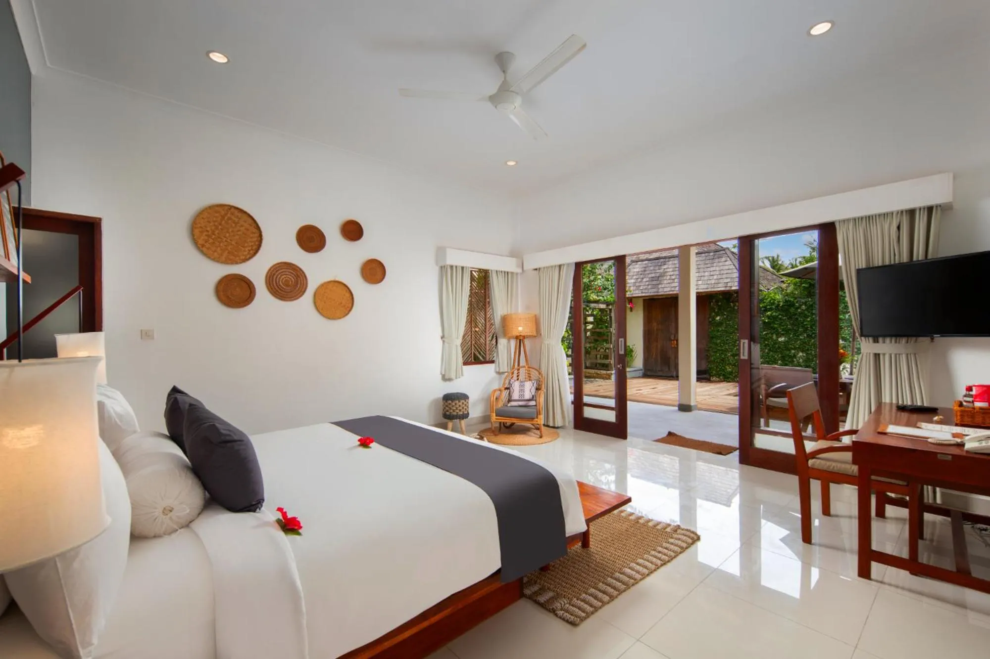Bedroom, Bed in Utara Villas