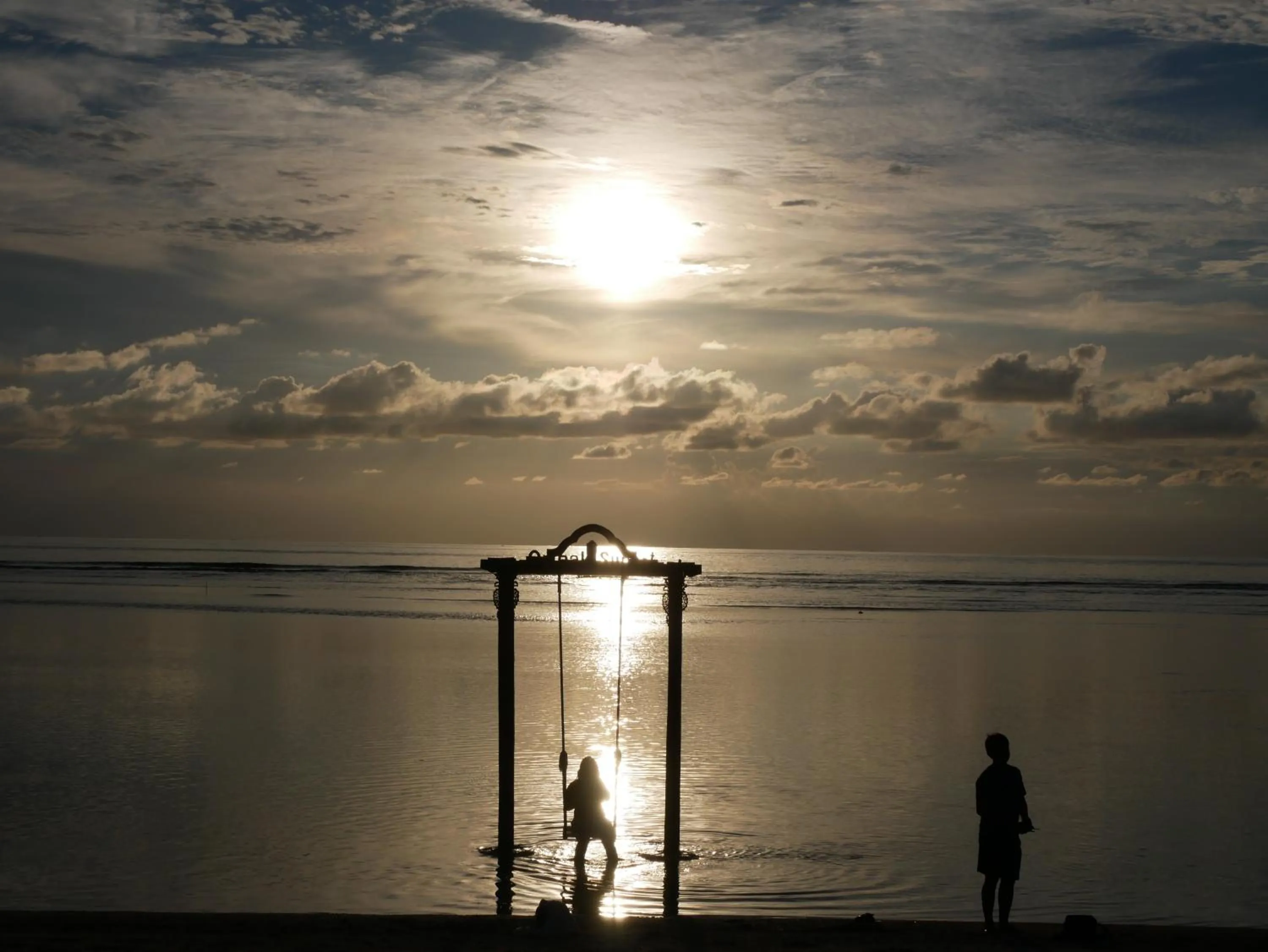 Sunset in Utara Villas