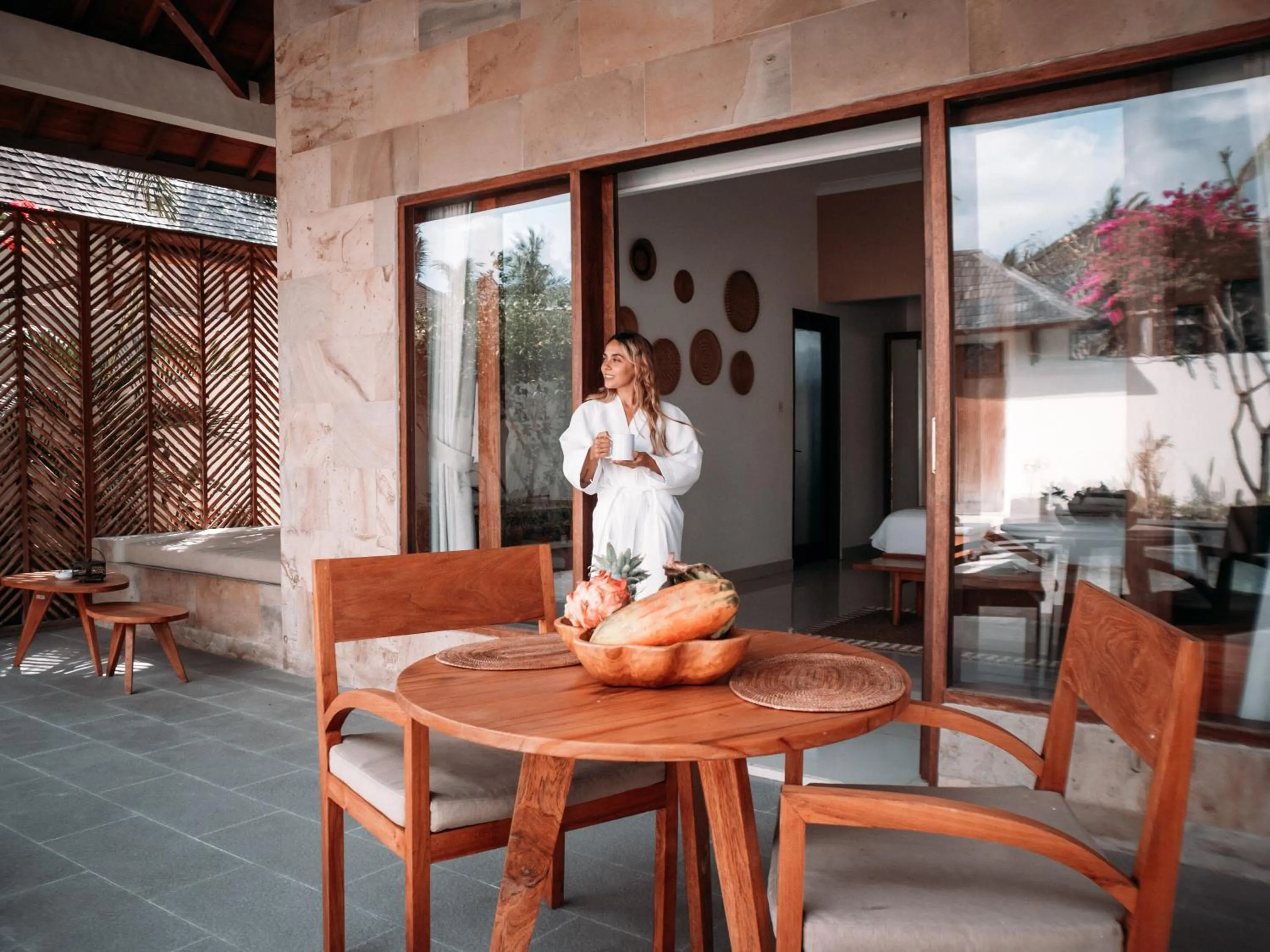 Balcony/Terrace in Utara Villas