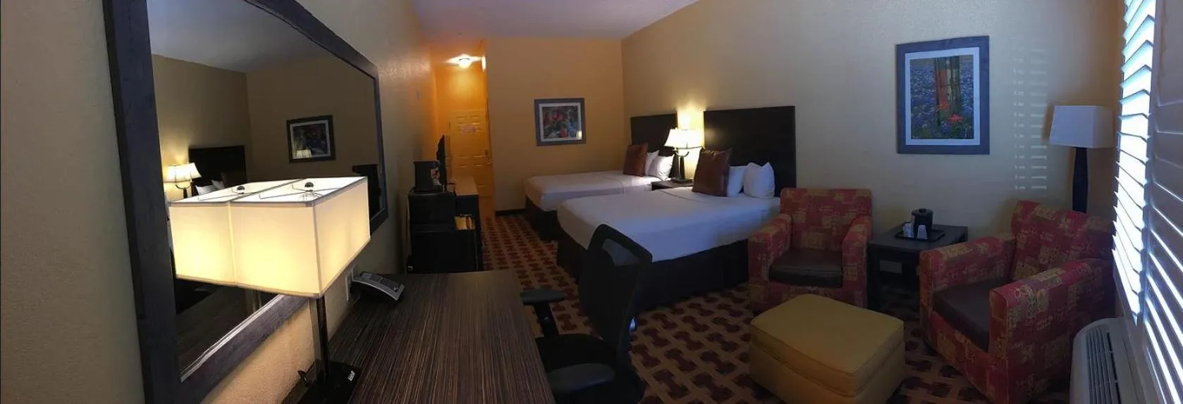 Bed in Sagebrush Hotel