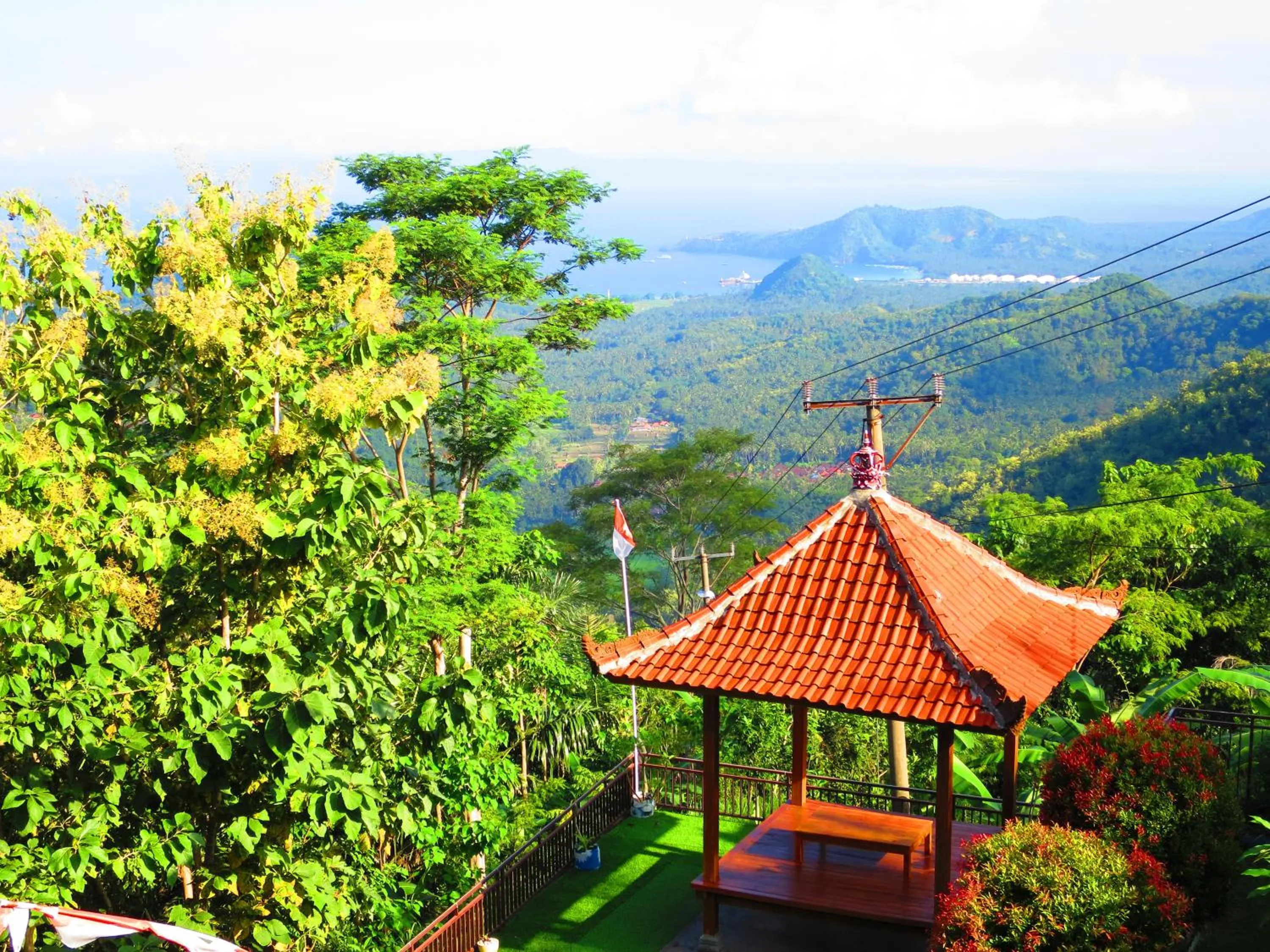 Natural landscape in Manggis Garden Dive Resort