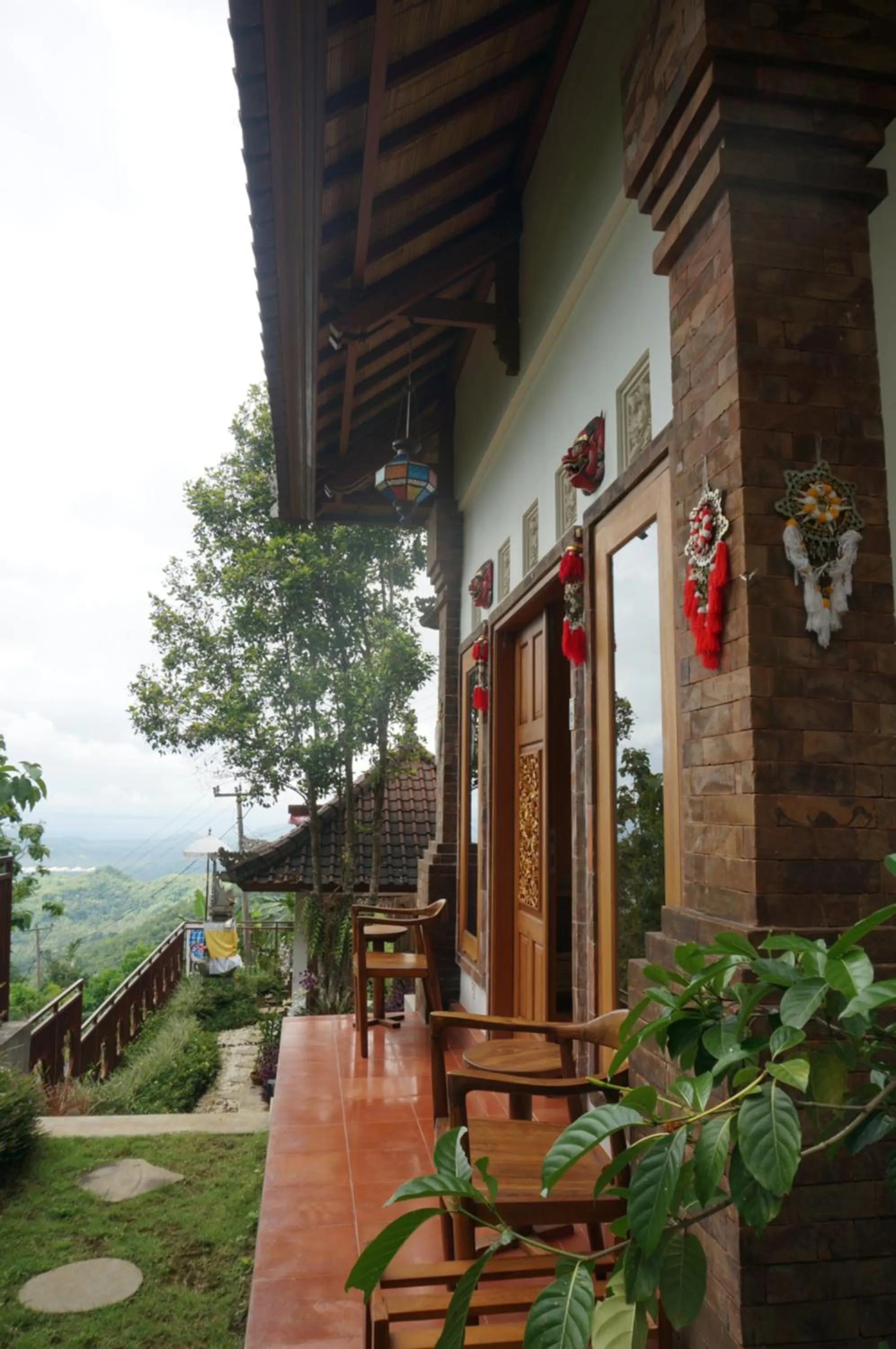 Balcony/Terrace in Manggis Garden Dive Resort