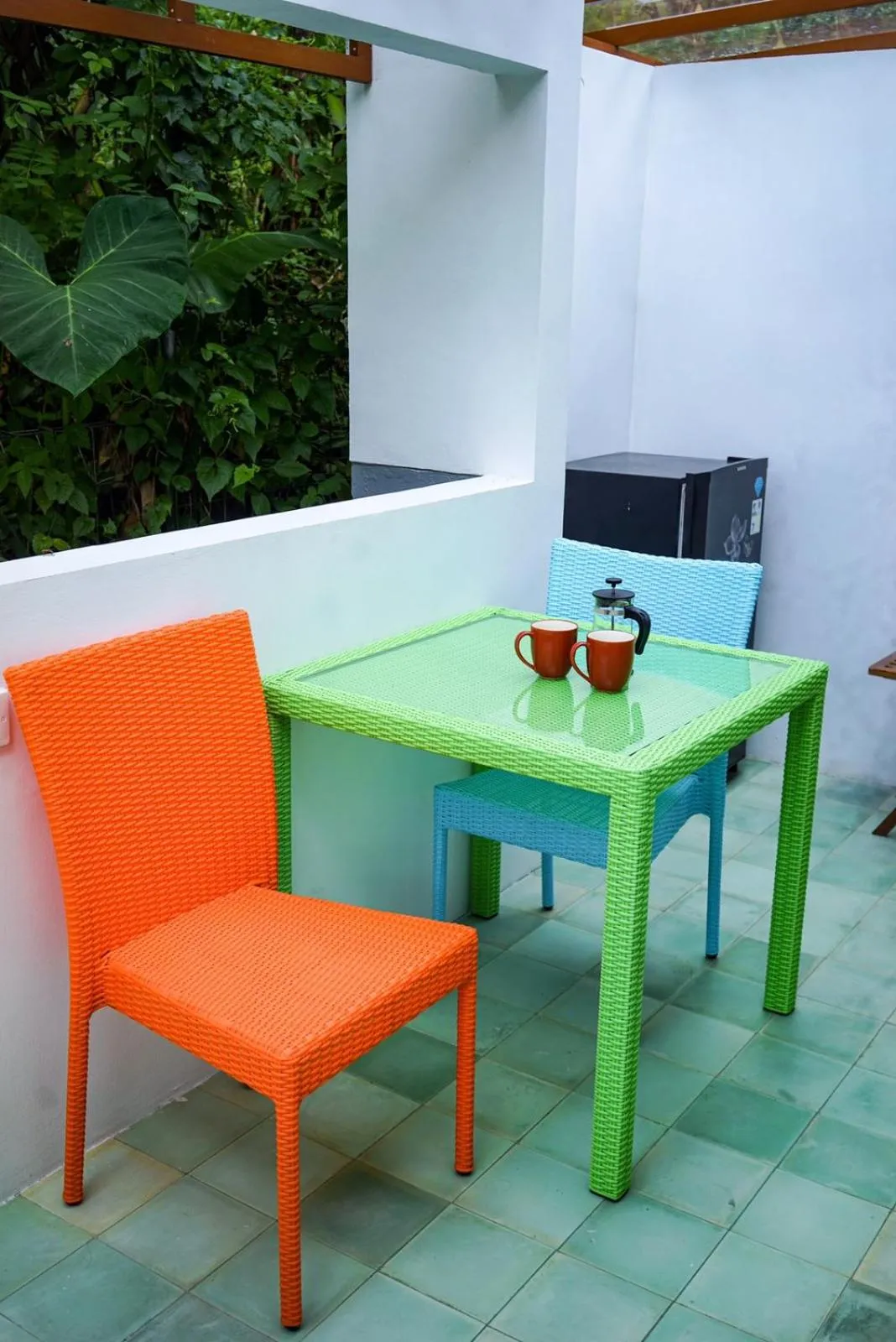 Dining area in Manggis Garden Dive Resort