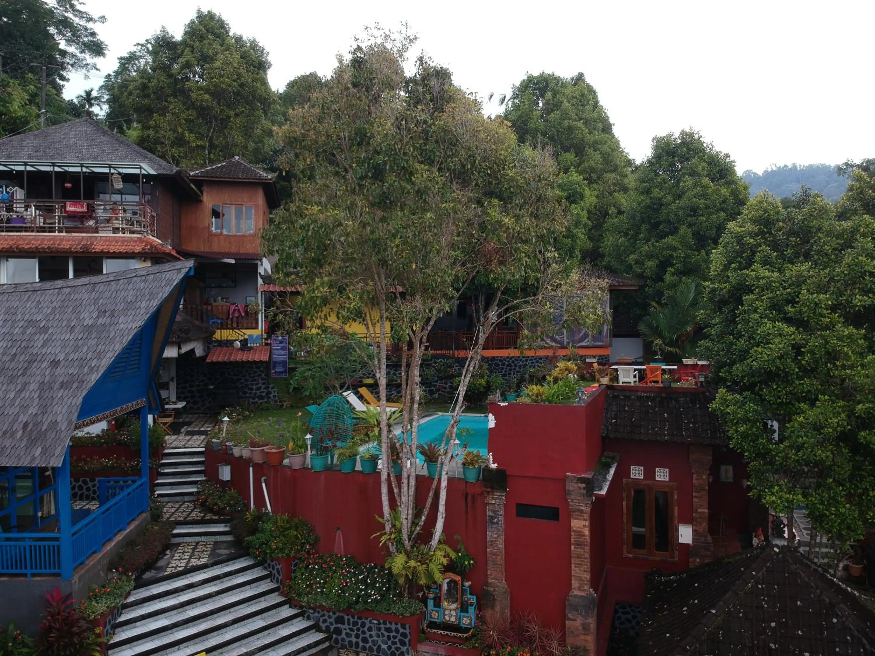 Property building in Manggis Garden Dive Resort