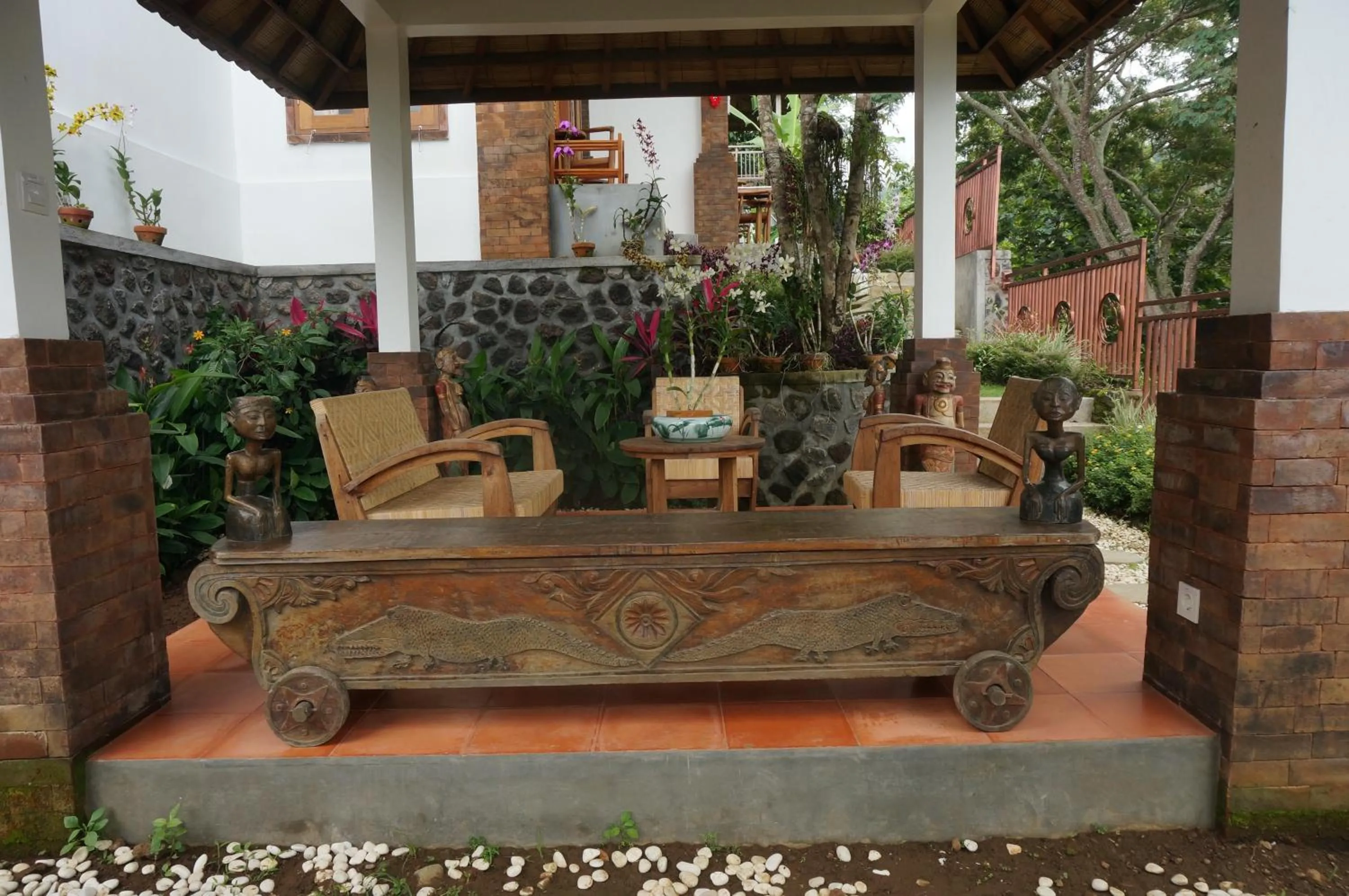 Lobby or reception in Manggis Garden Dive Resort