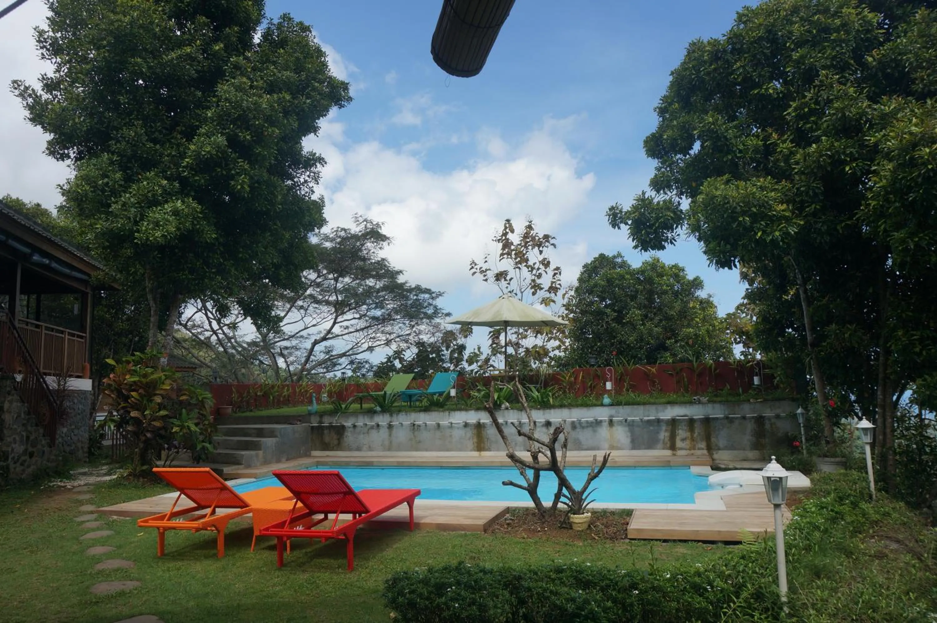 Swimming pool in Manggis Garden Dive Resort