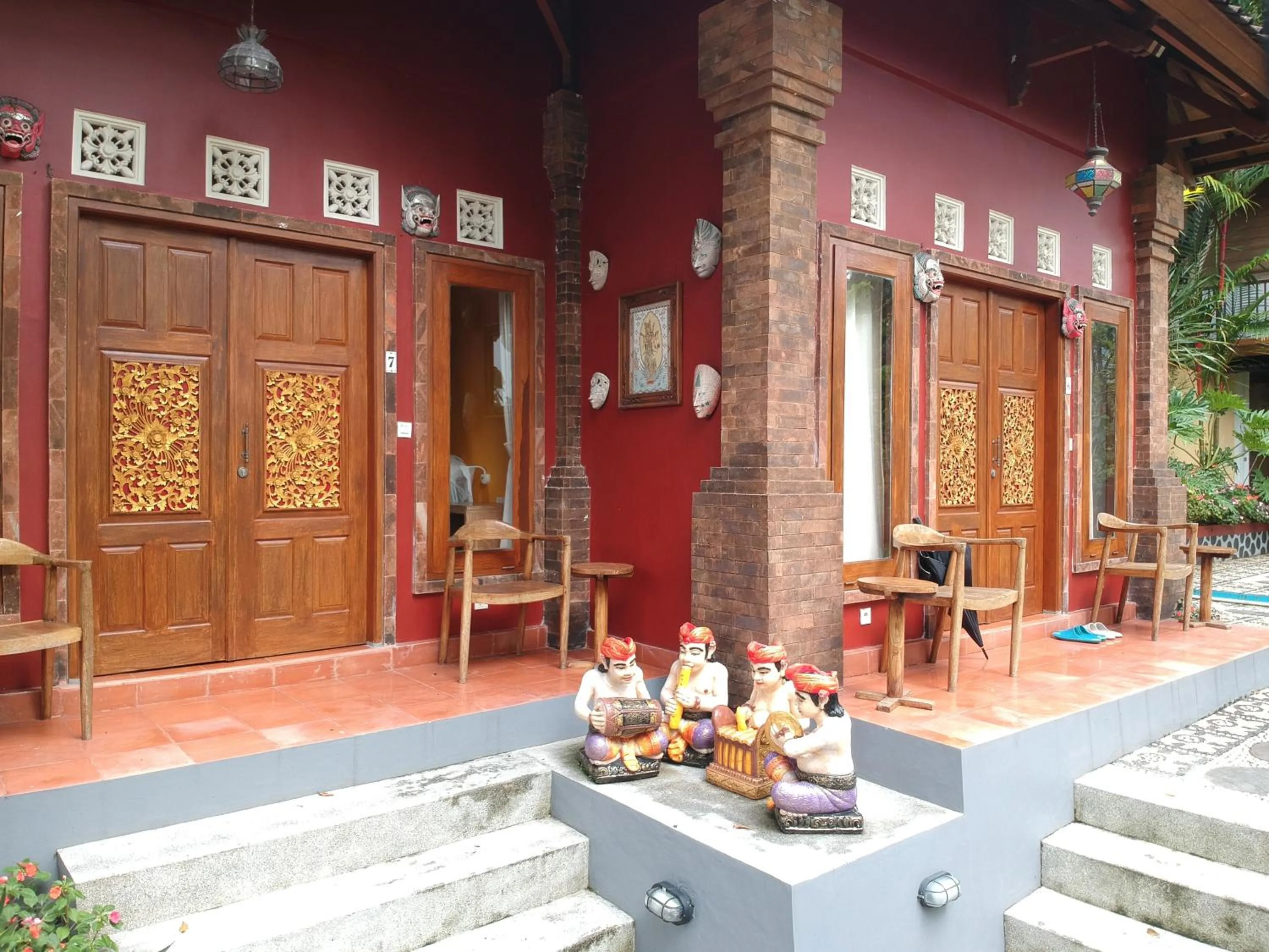 Property building in Manggis Garden Dive Resort