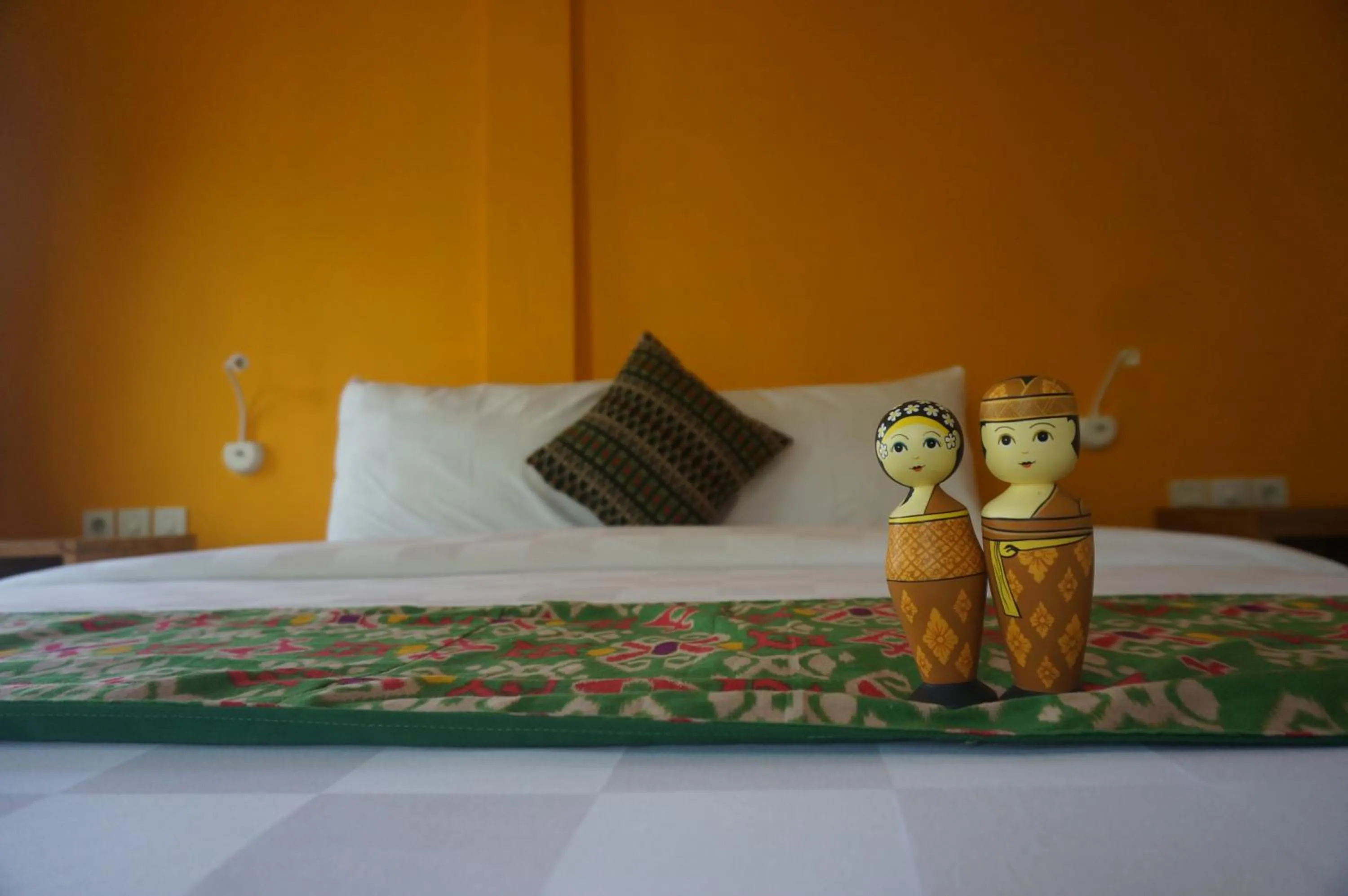 Bedroom, Bed in Manggis Garden Dive Resort