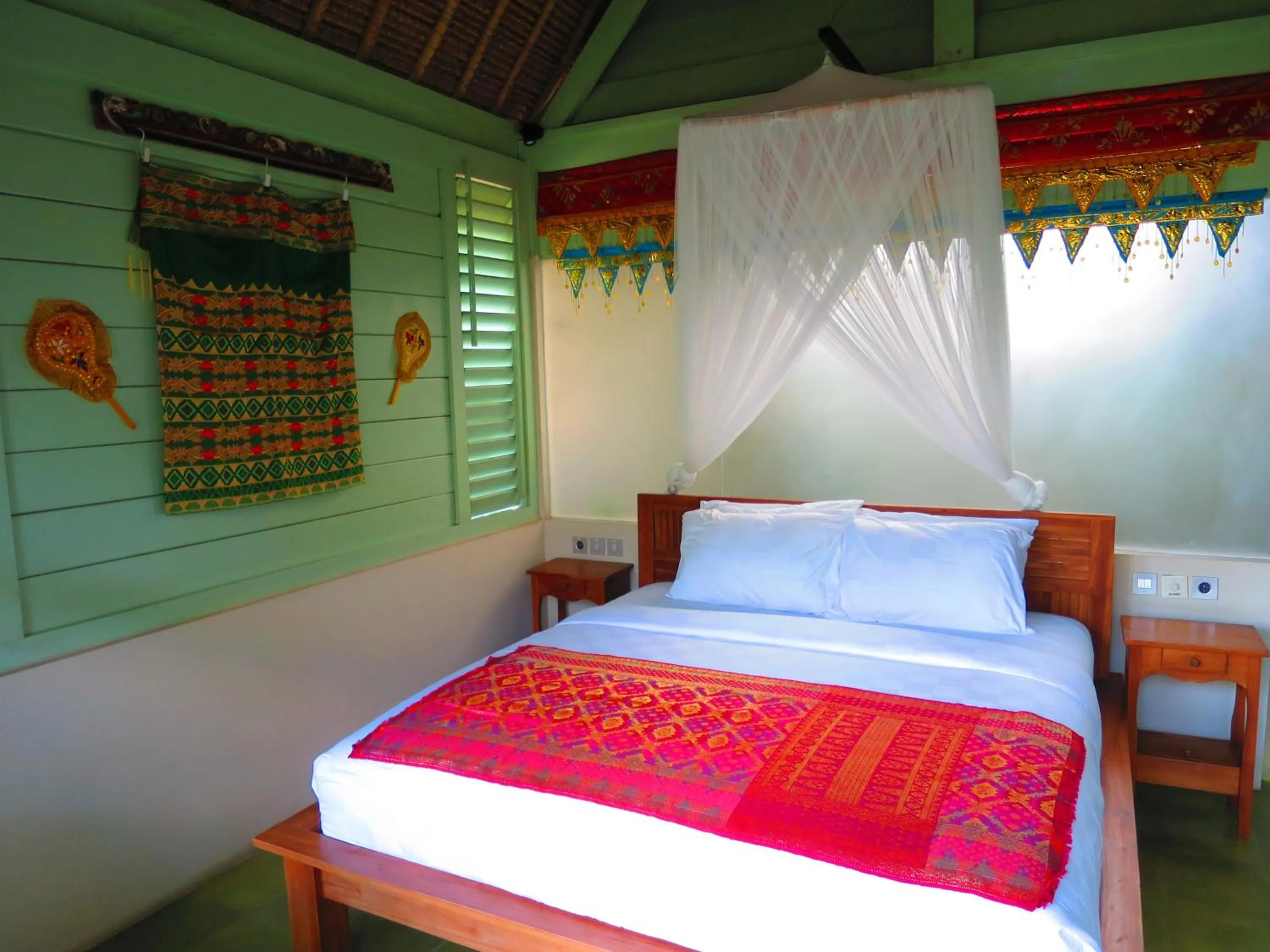 Bedroom, Bed in Manggis Garden Dive Resort