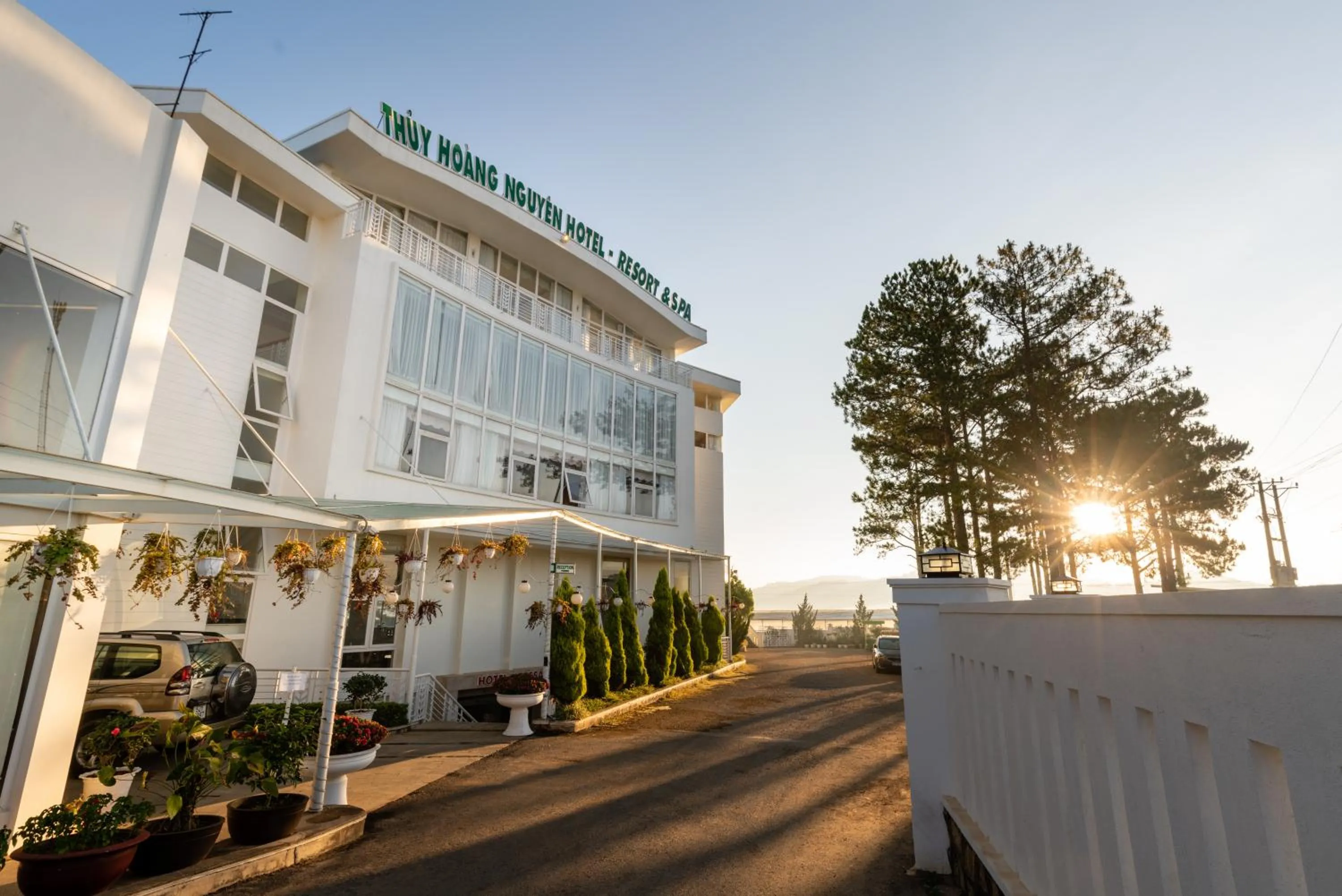 Property building in Thuy Hoang Nguyen Resort & Spa