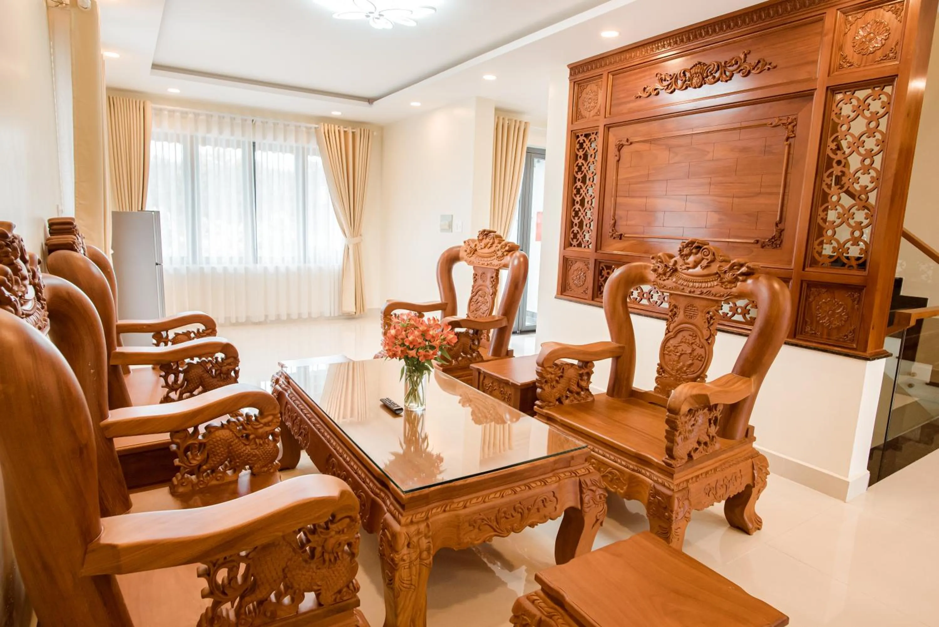 Living room in Thuy Hoang Nguyen Resort & Spa
