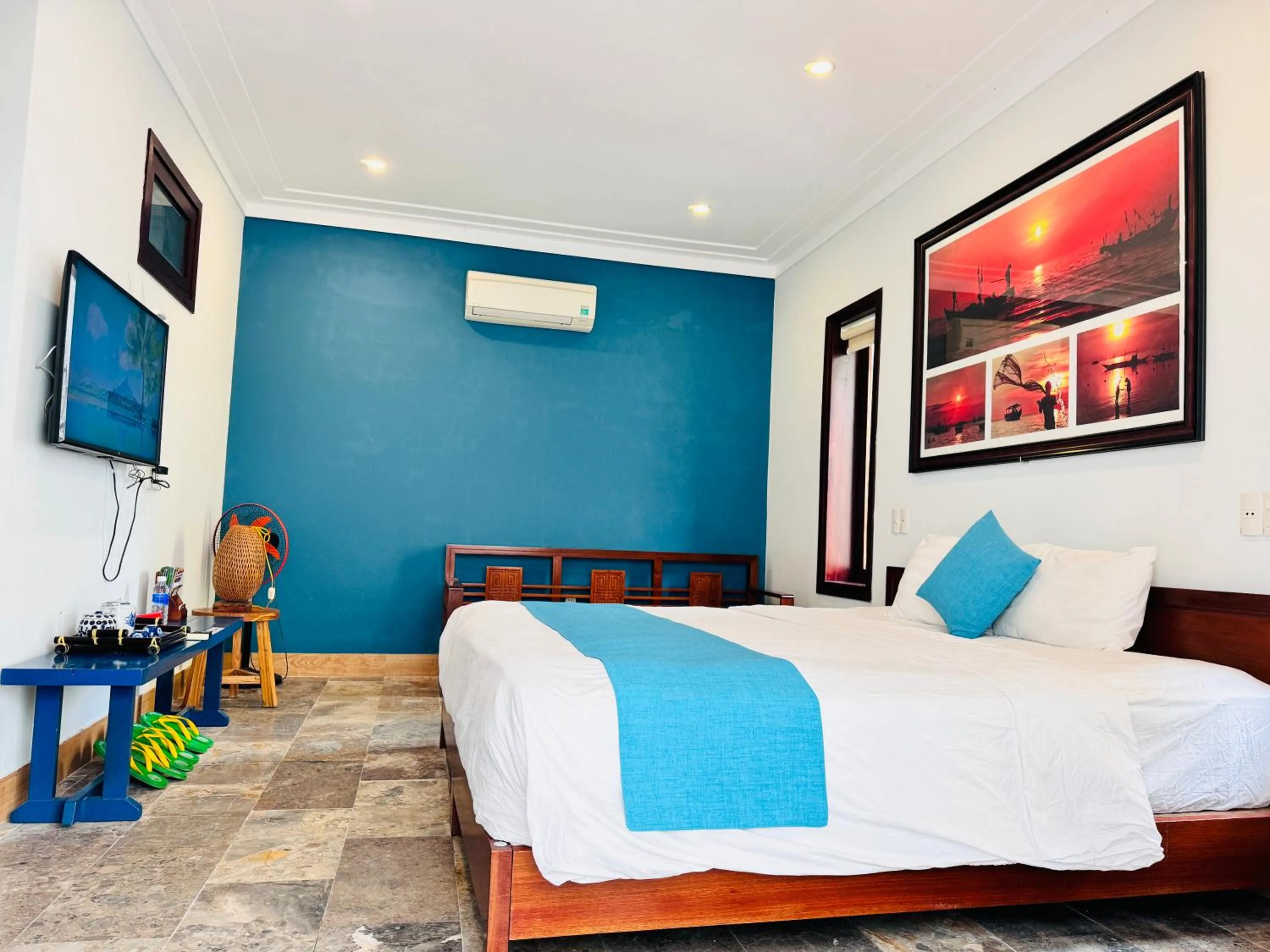 Bed in Relax Garden Boutique Villa Hoi An