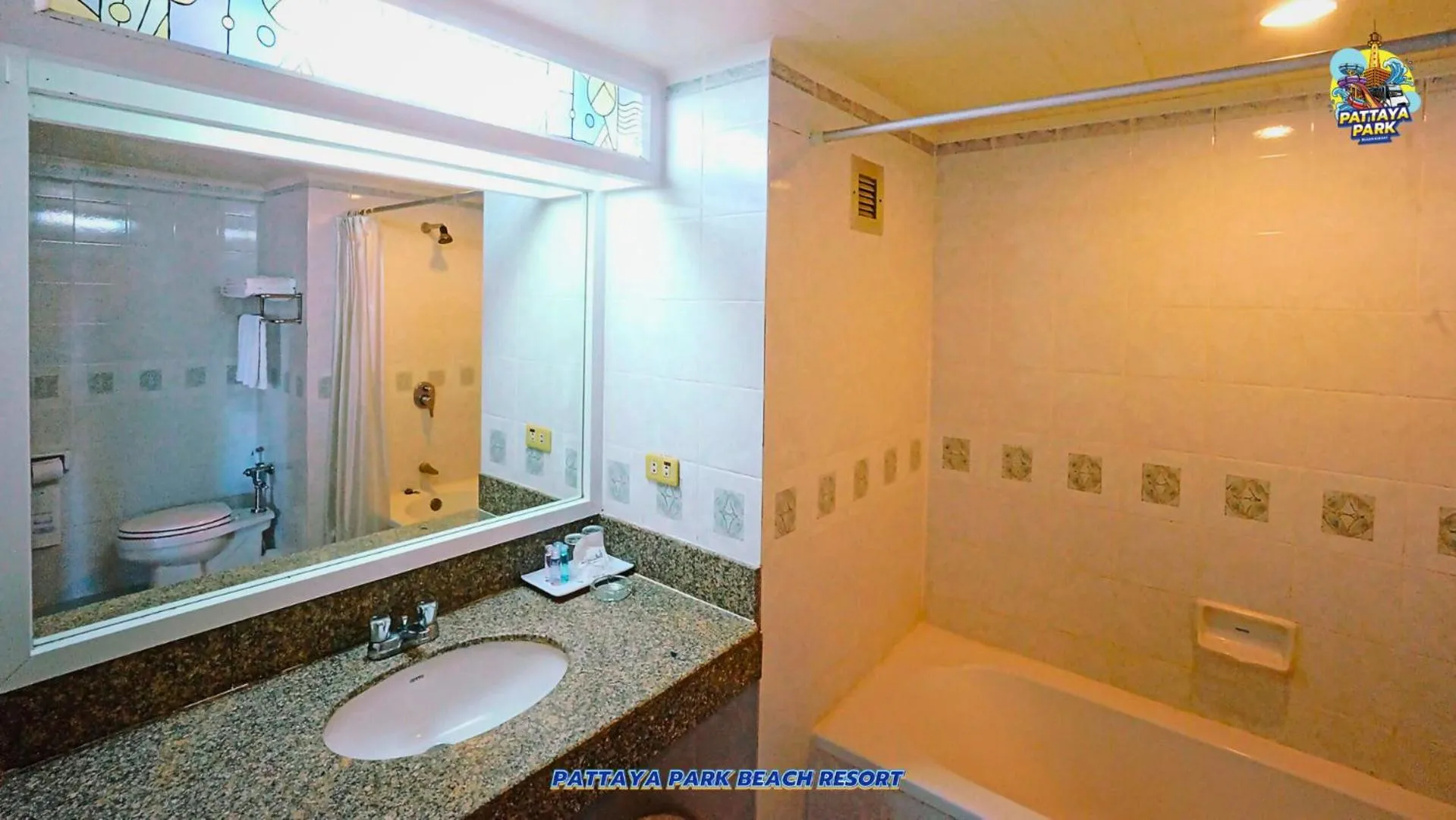 Bathroom in Pattaya Park Beach Resort