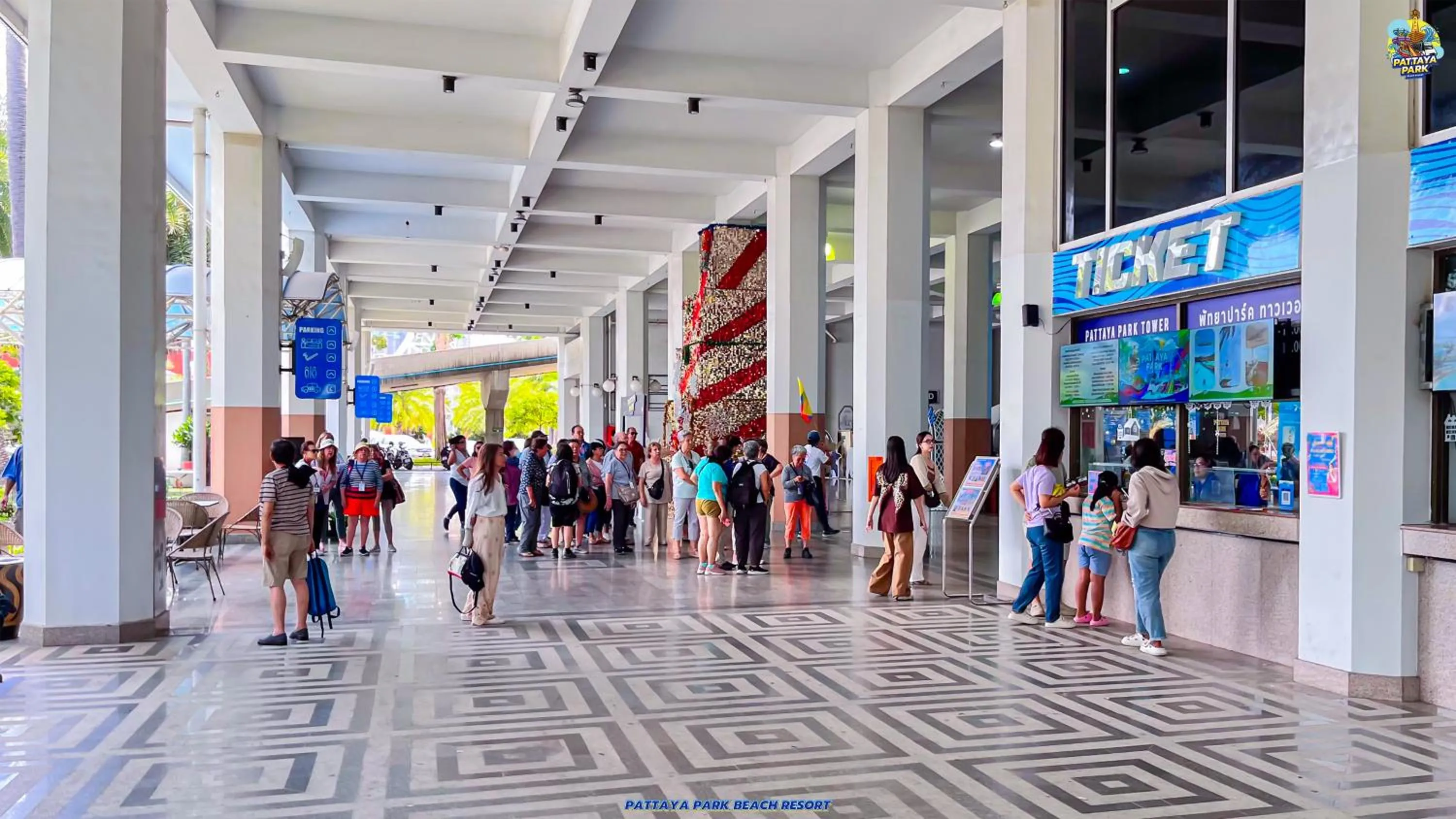 On site in Pattaya Park Beach Resort