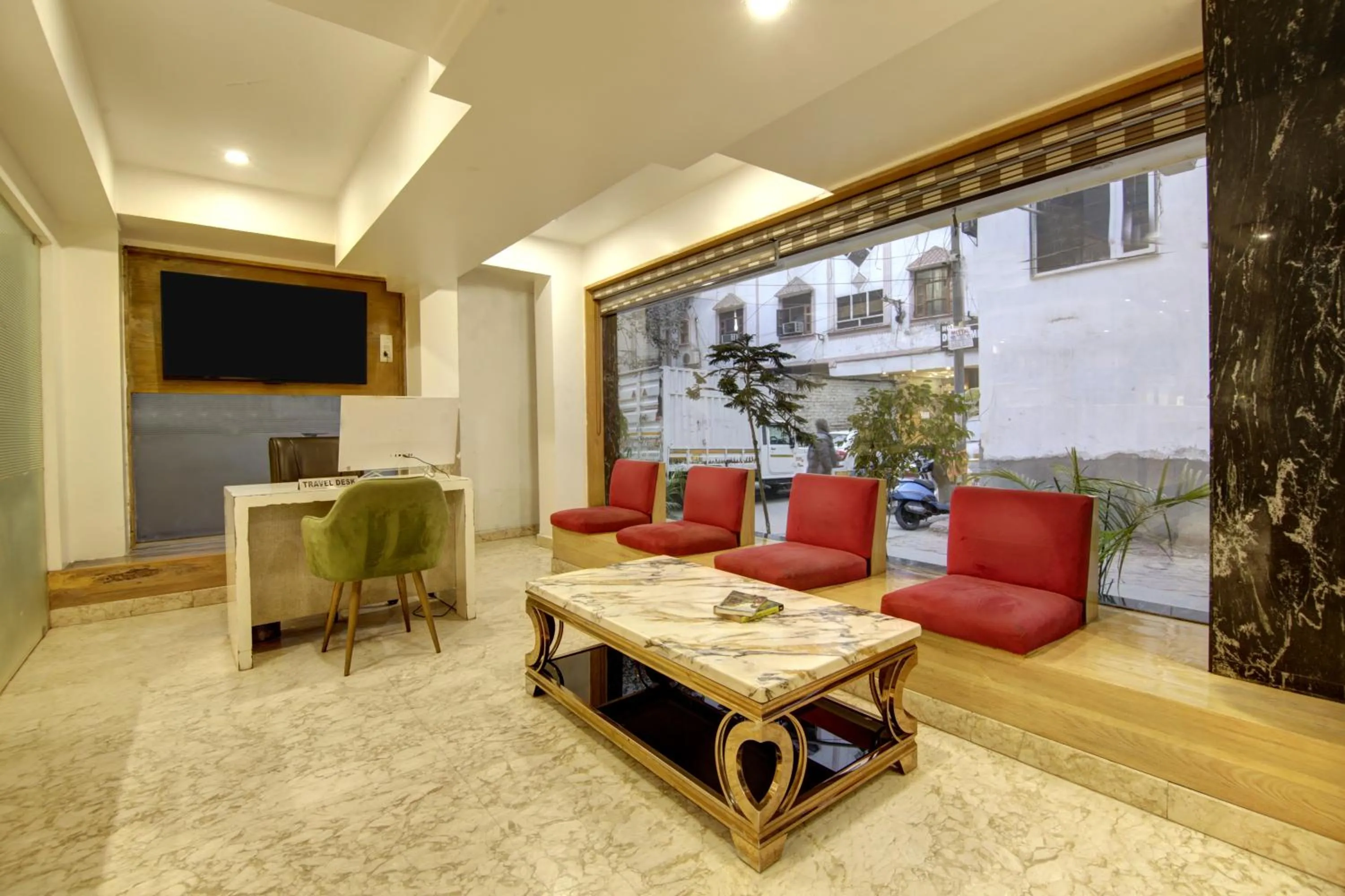 Seating area in The Shanti Plaza - Traveler's choice awarded 2025