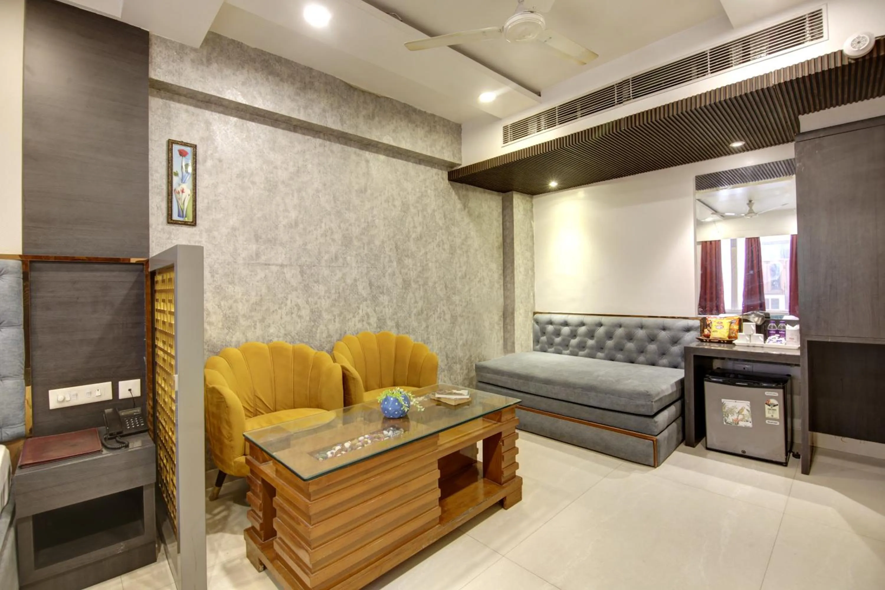 Seating area in The Shanti Plaza - Traveler's choice awarded 2025