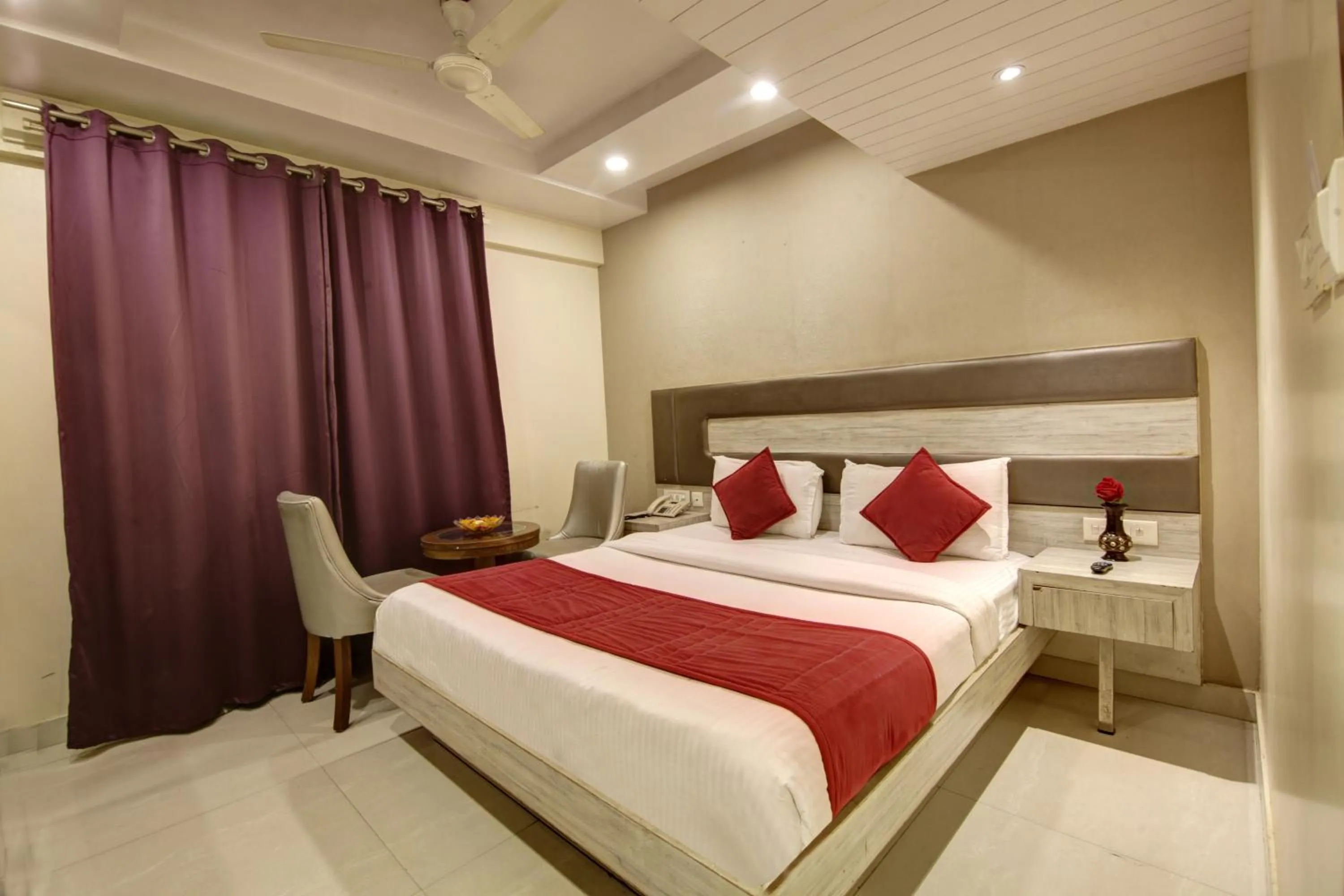 Bedroom, Bed in The Shanti Plaza - Traveler's choice awarded 2025