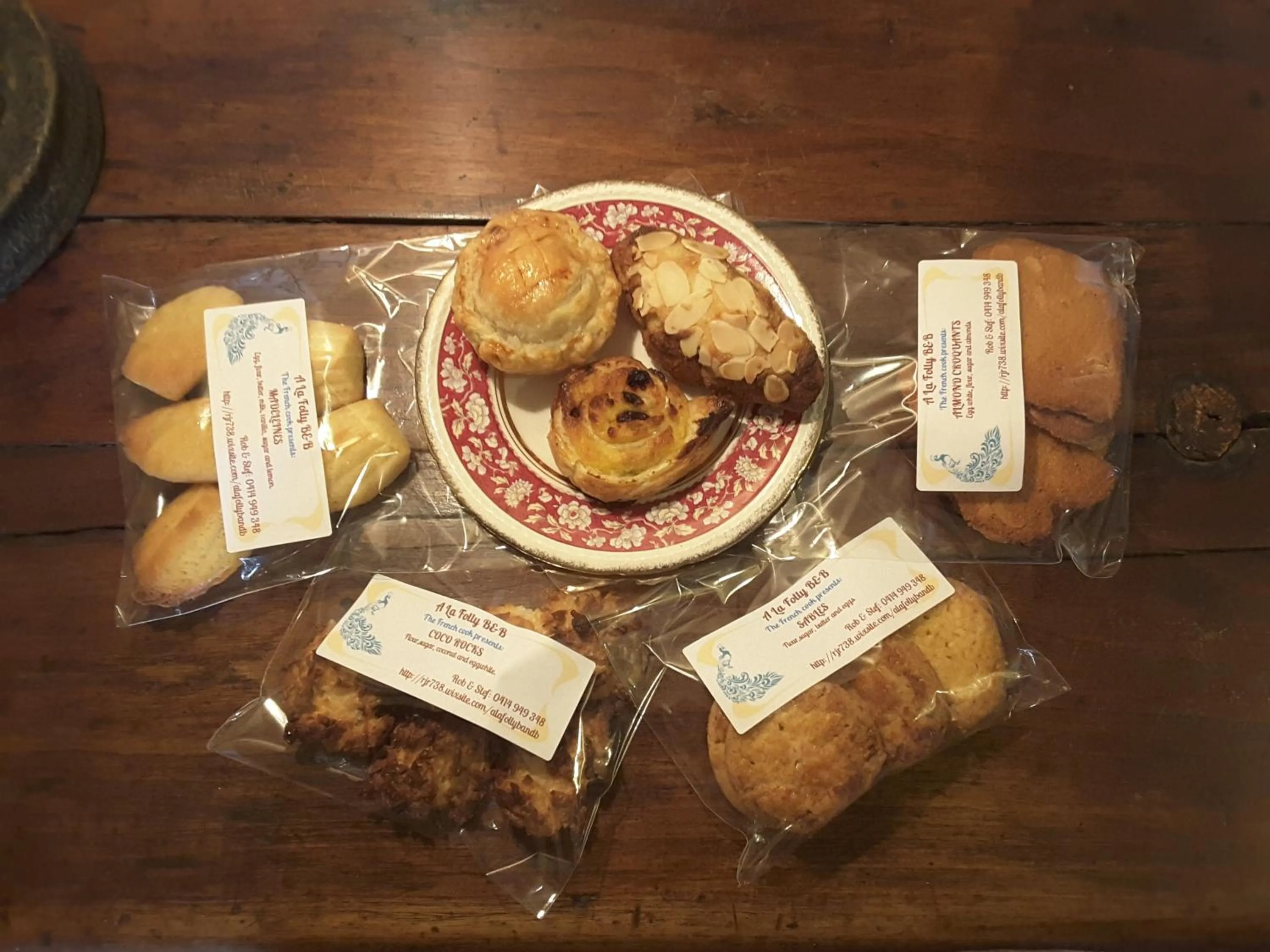 Food close-up in A La Folly The Retreat