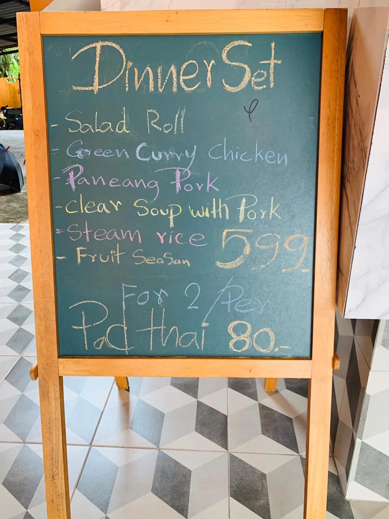 Restaurant/places to eat in All Times Pool Villas