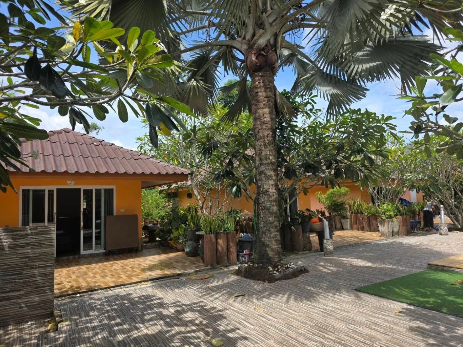 Garden view in All Times Pool Villas