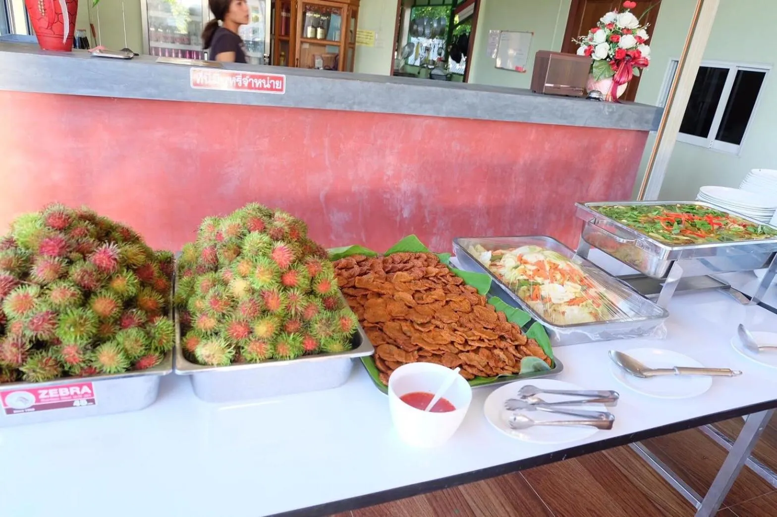 Lunch in Khwanruen Fishing Resort