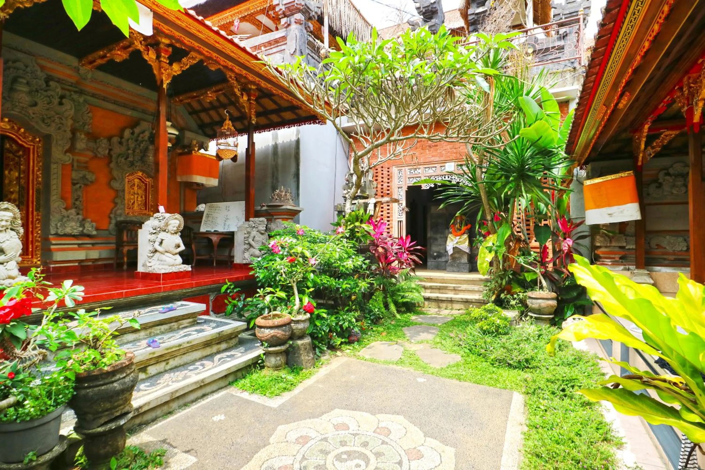 Natural landscape in New Ubud Hostel