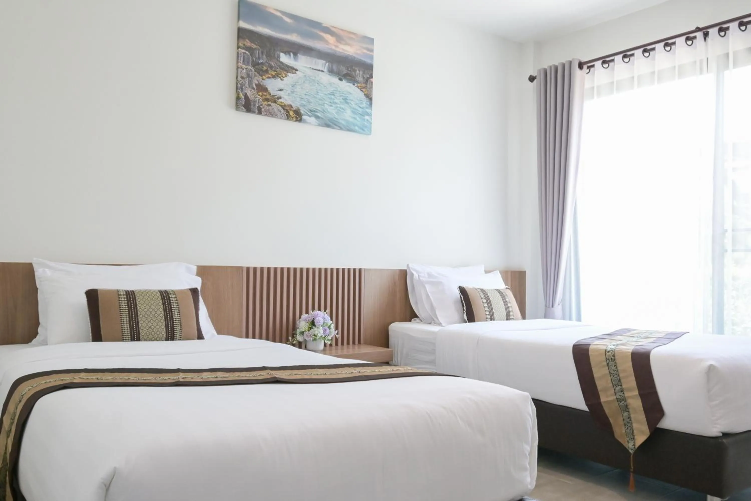 Bed in Baan Kieng Tawan