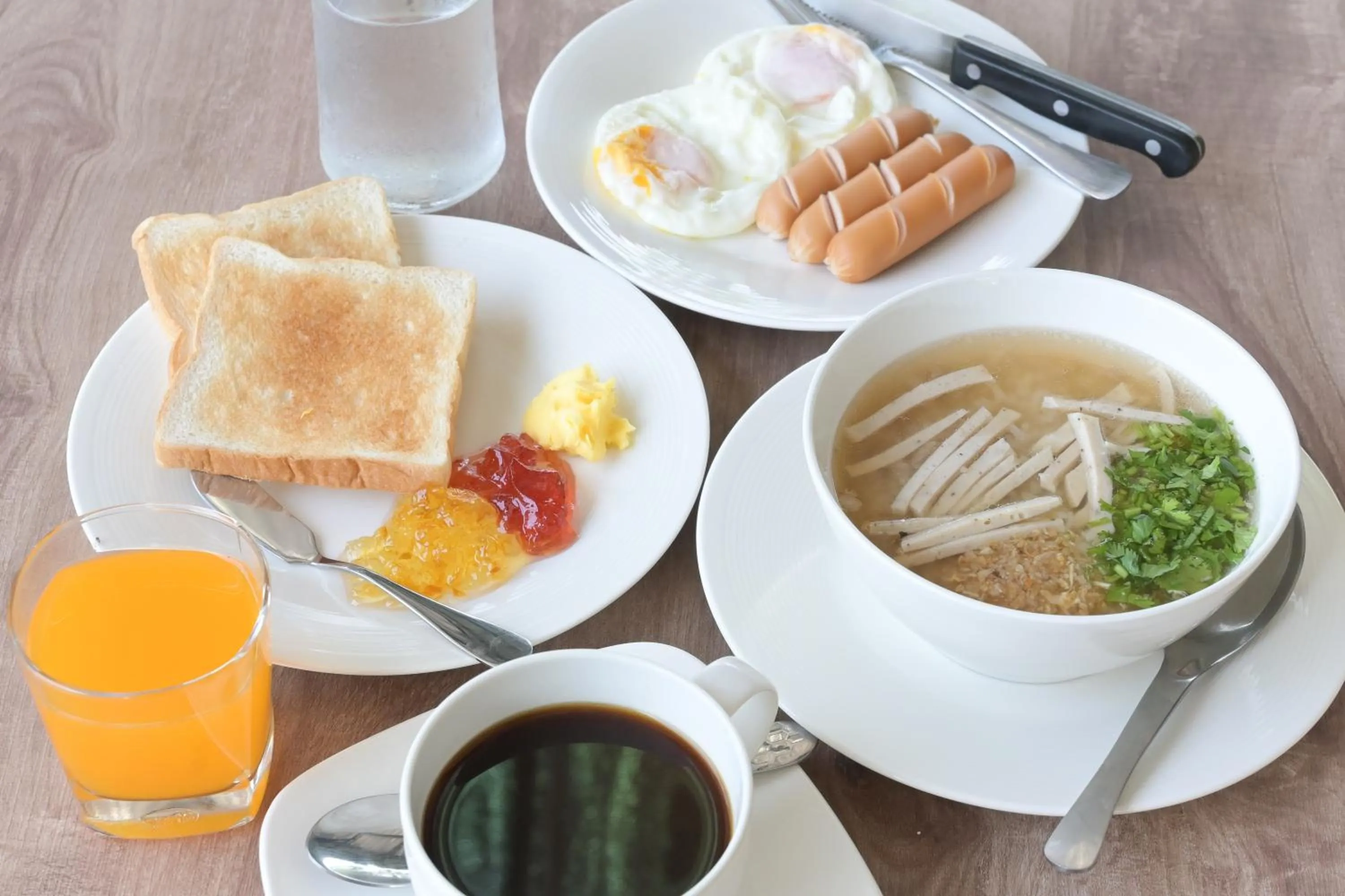 Food and drinks in Baan Kieng Tawan