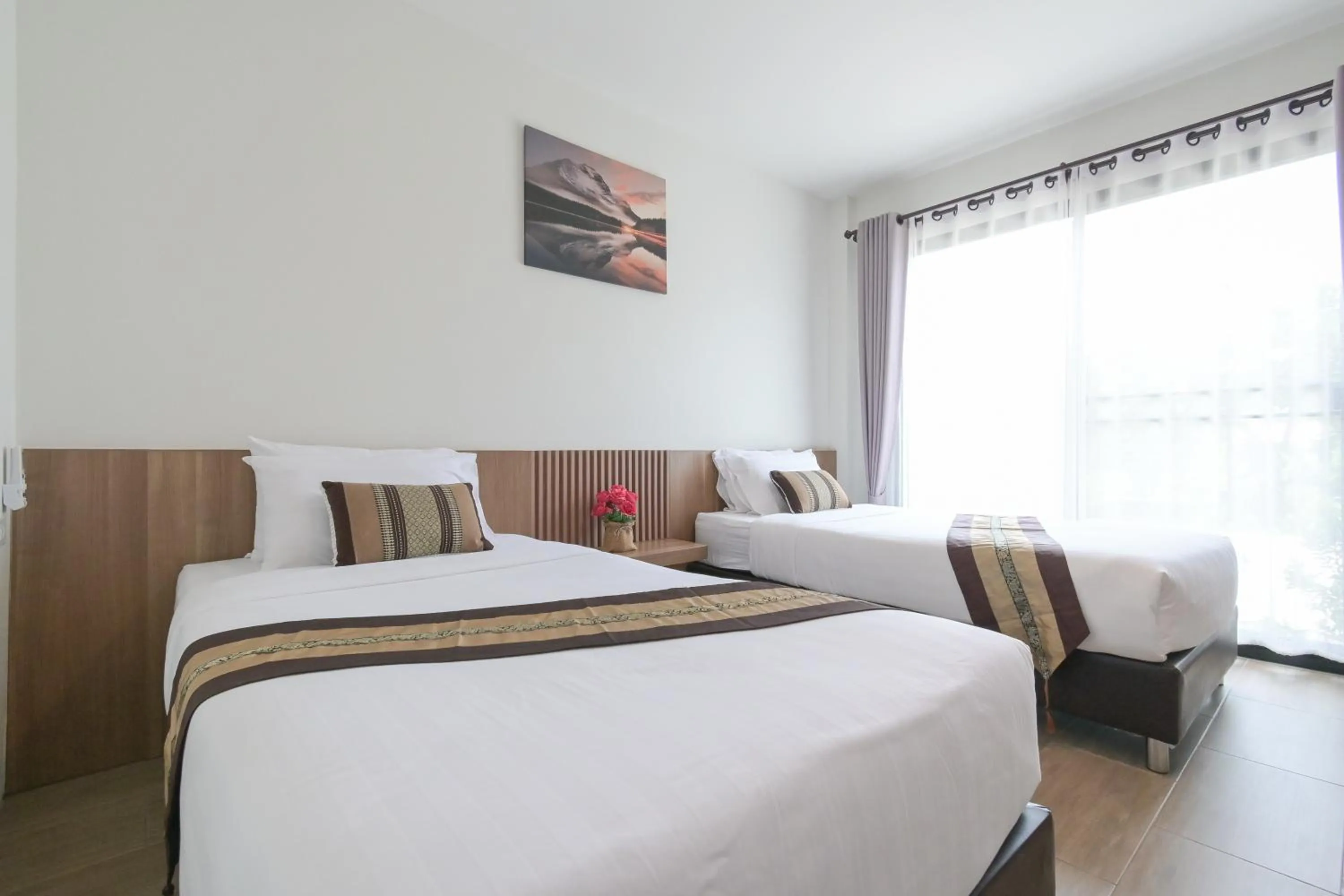 Bed in Baan Kieng Tawan