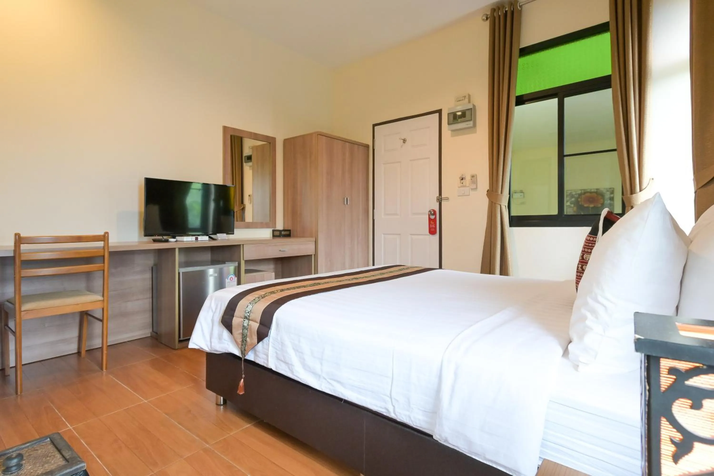 Bed in Baan Kieng Tawan