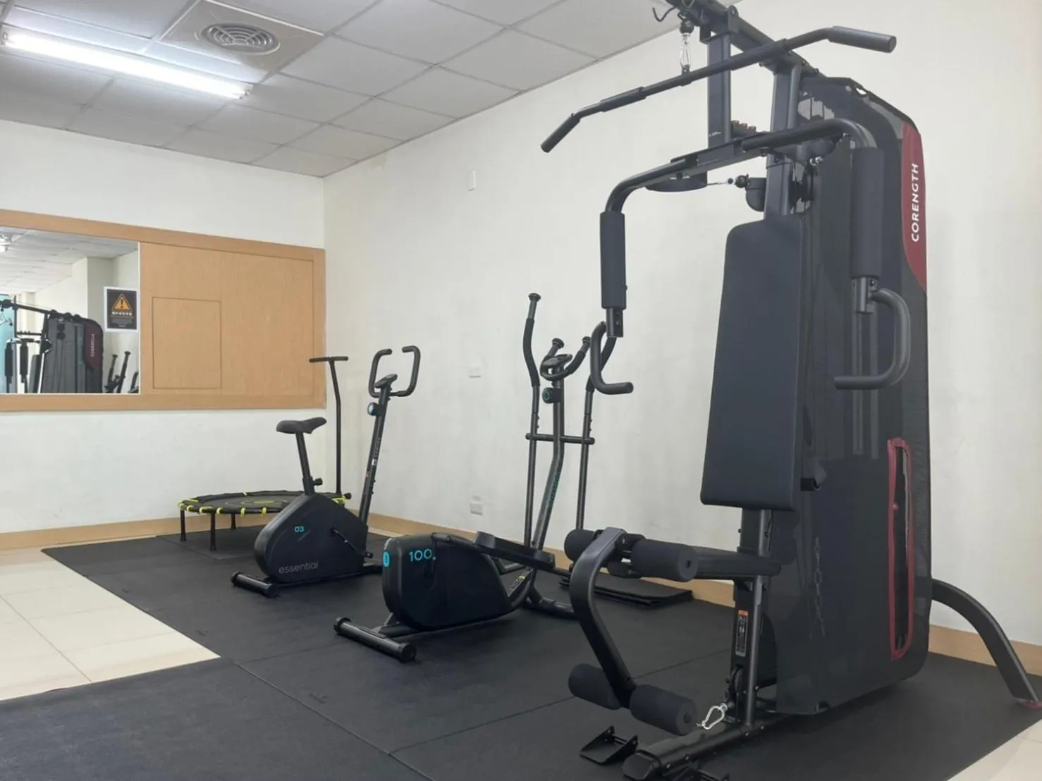 Fitness centre/facilities in Delton Hotel