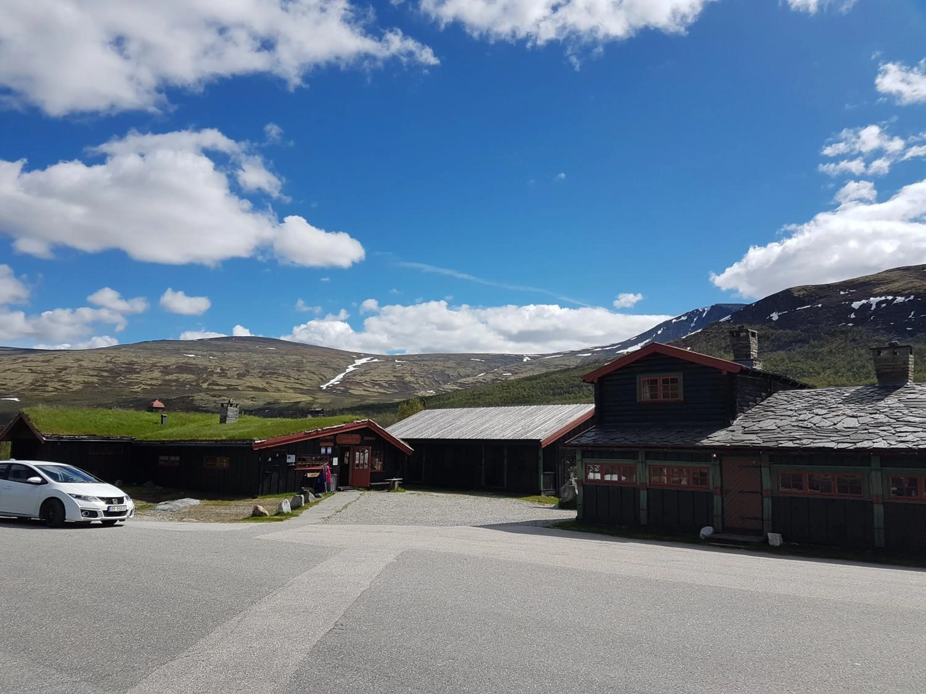 Natural landscape in Dovregubbens Hall