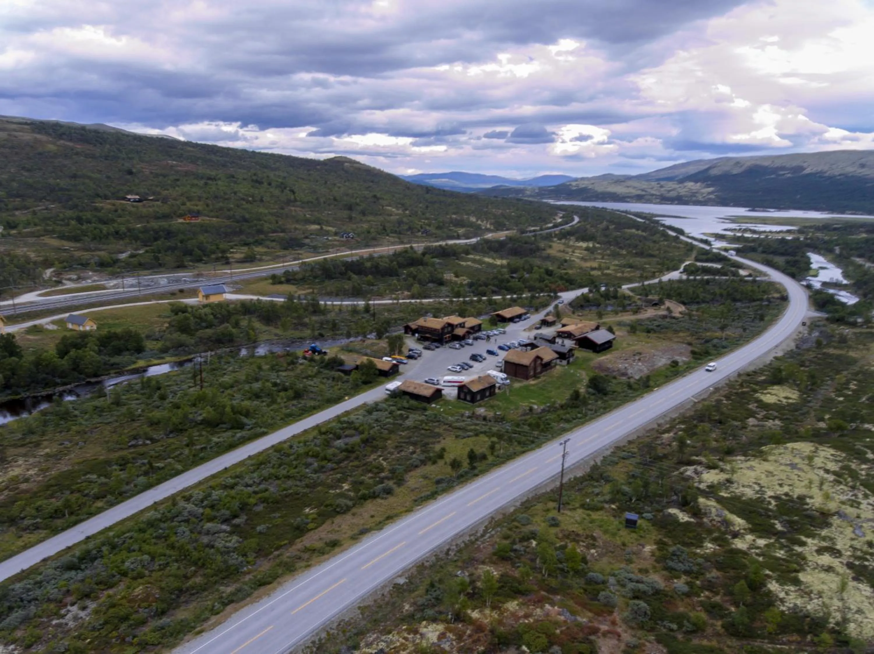 Bird's eye view in Dovregubbens Hall