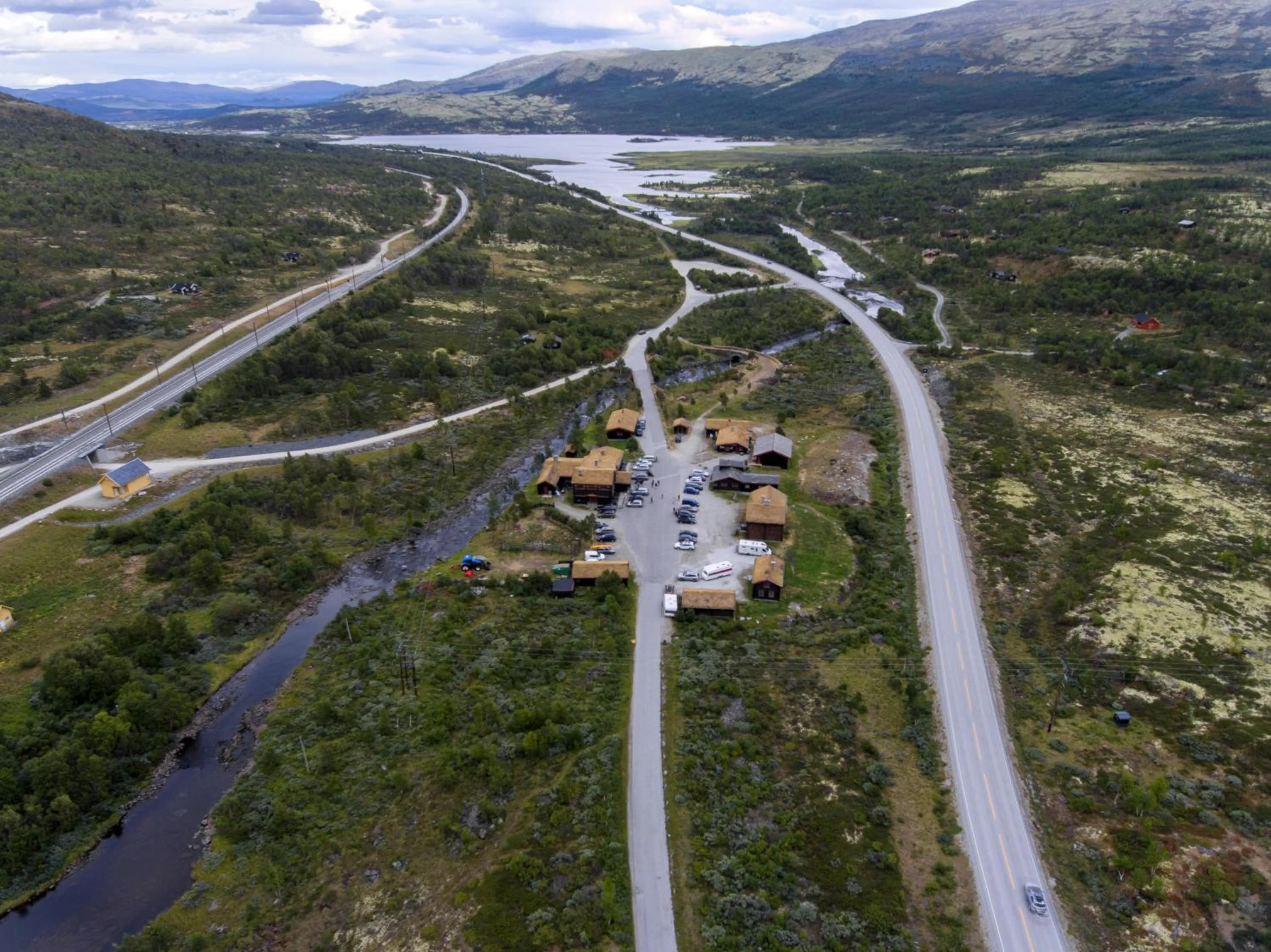 Bird's eye view in Dovregubbens Hall