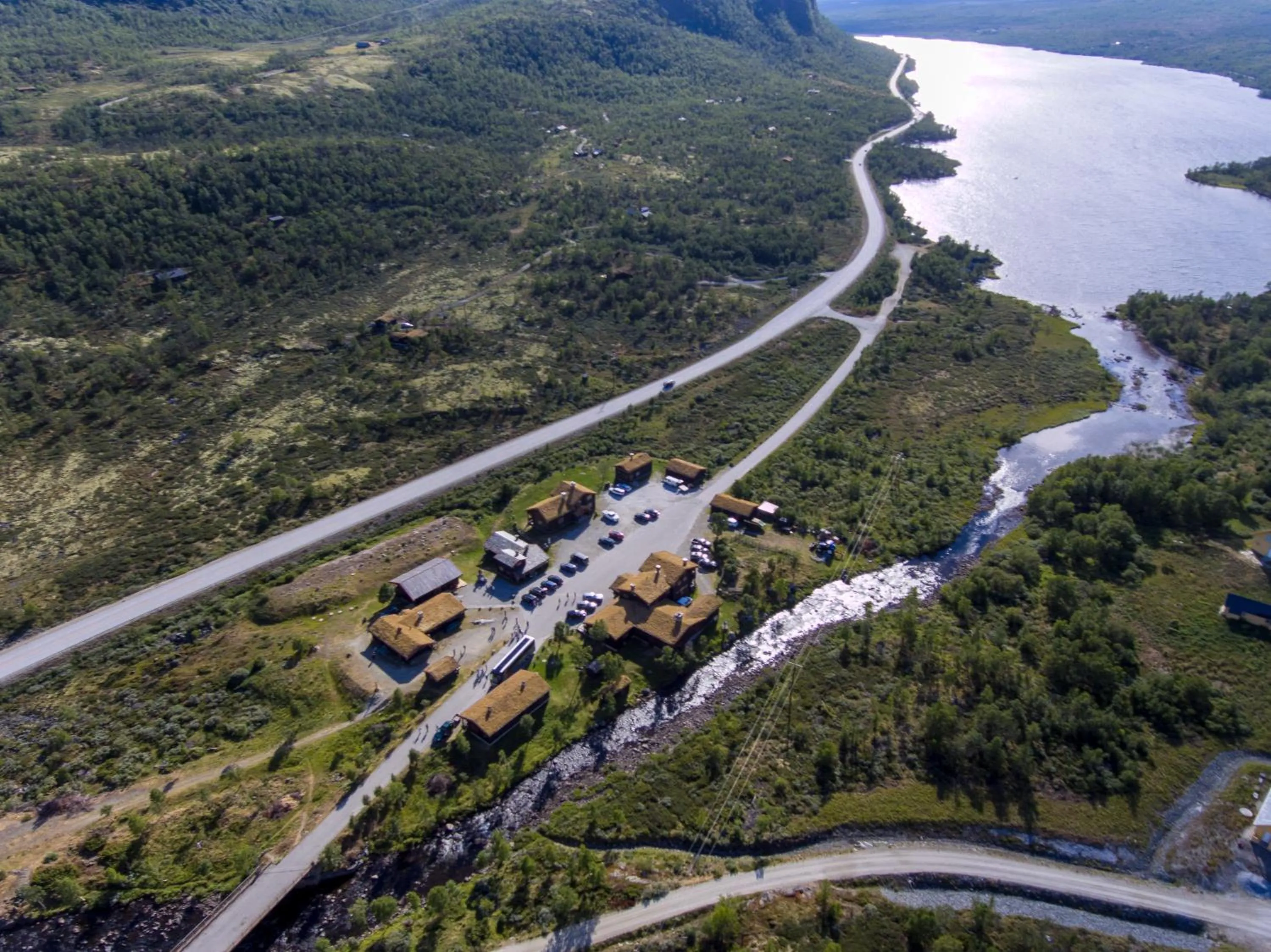 Bird's eye view in Dovregubbens Hall