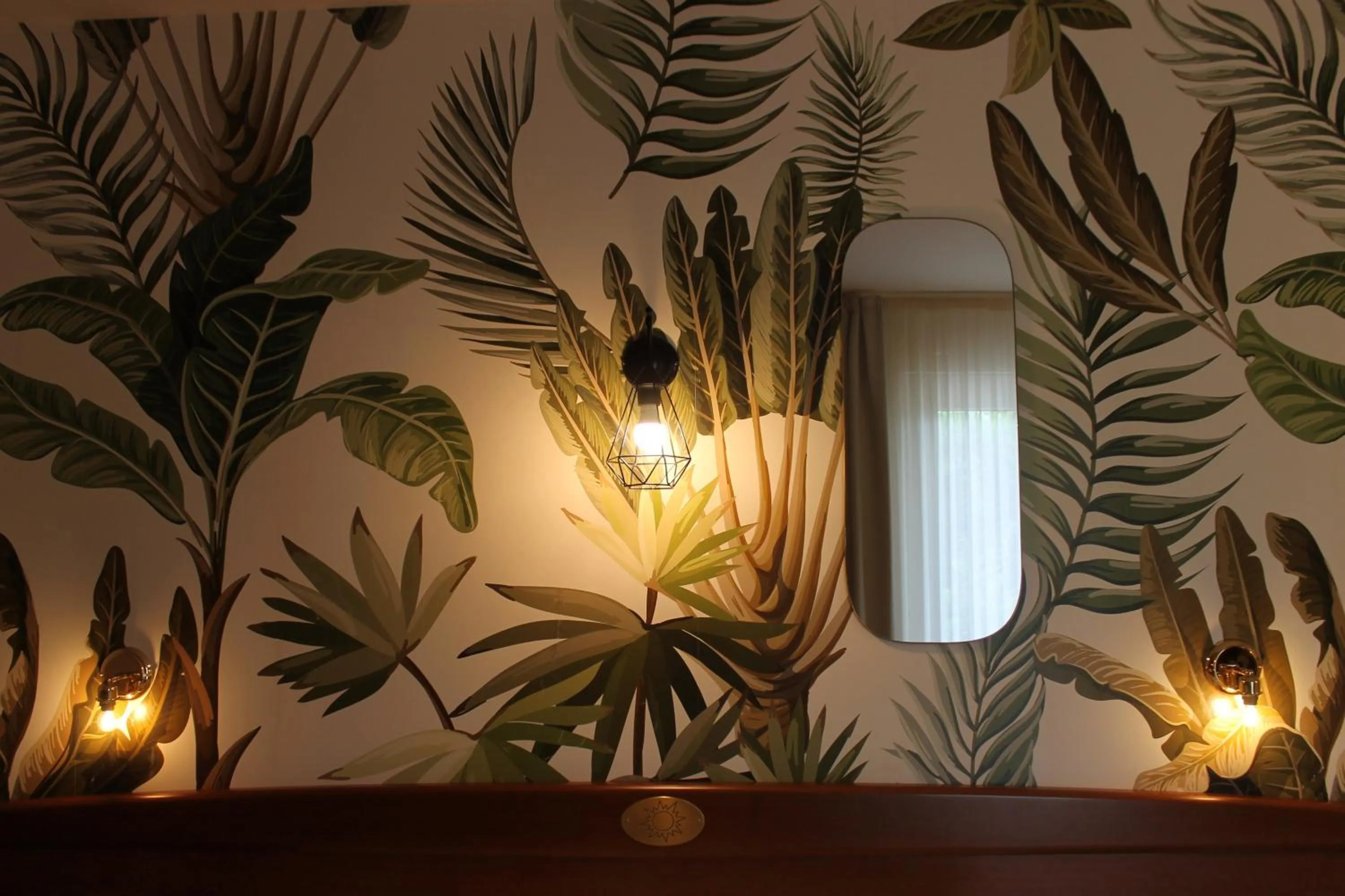 Decorative detail in Hotel Al Sole Bardolino