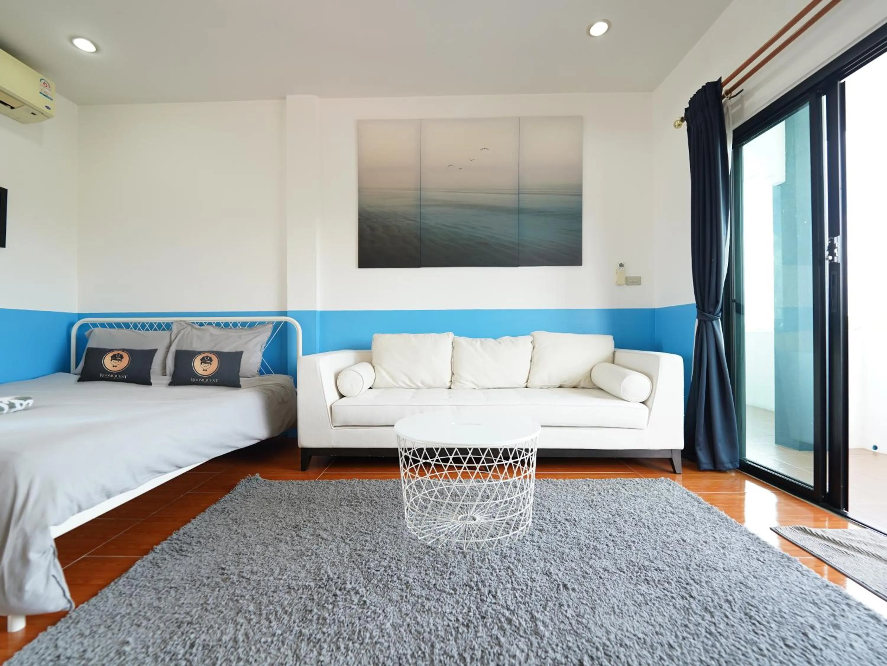 Area and facilities, Bed in RoomQuest One Bangsaray