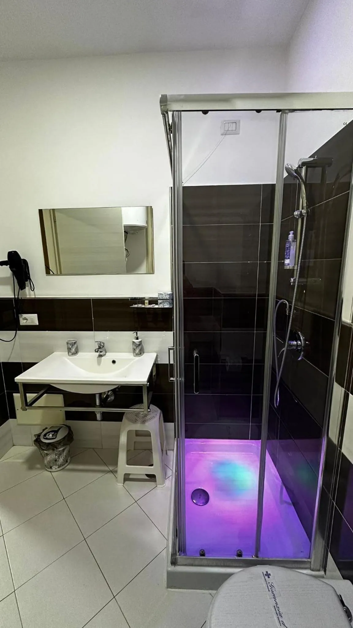 Bathroom in Napoli Relais