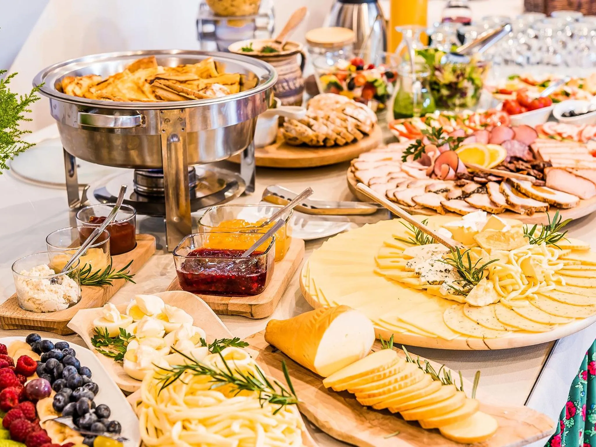 Buffet breakfast in Willa Jedlicka