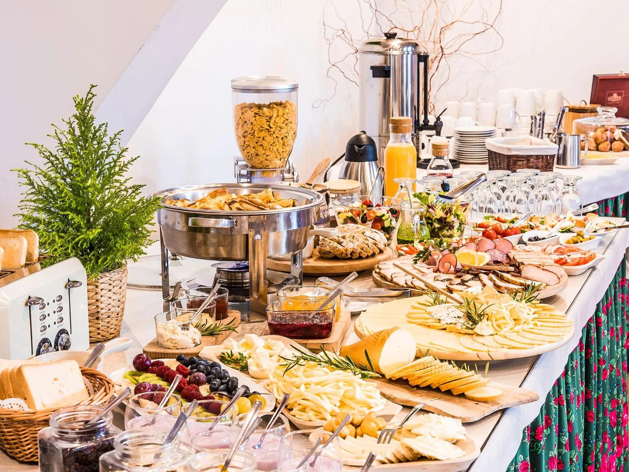 Buffet breakfast in Willa Jedlicka