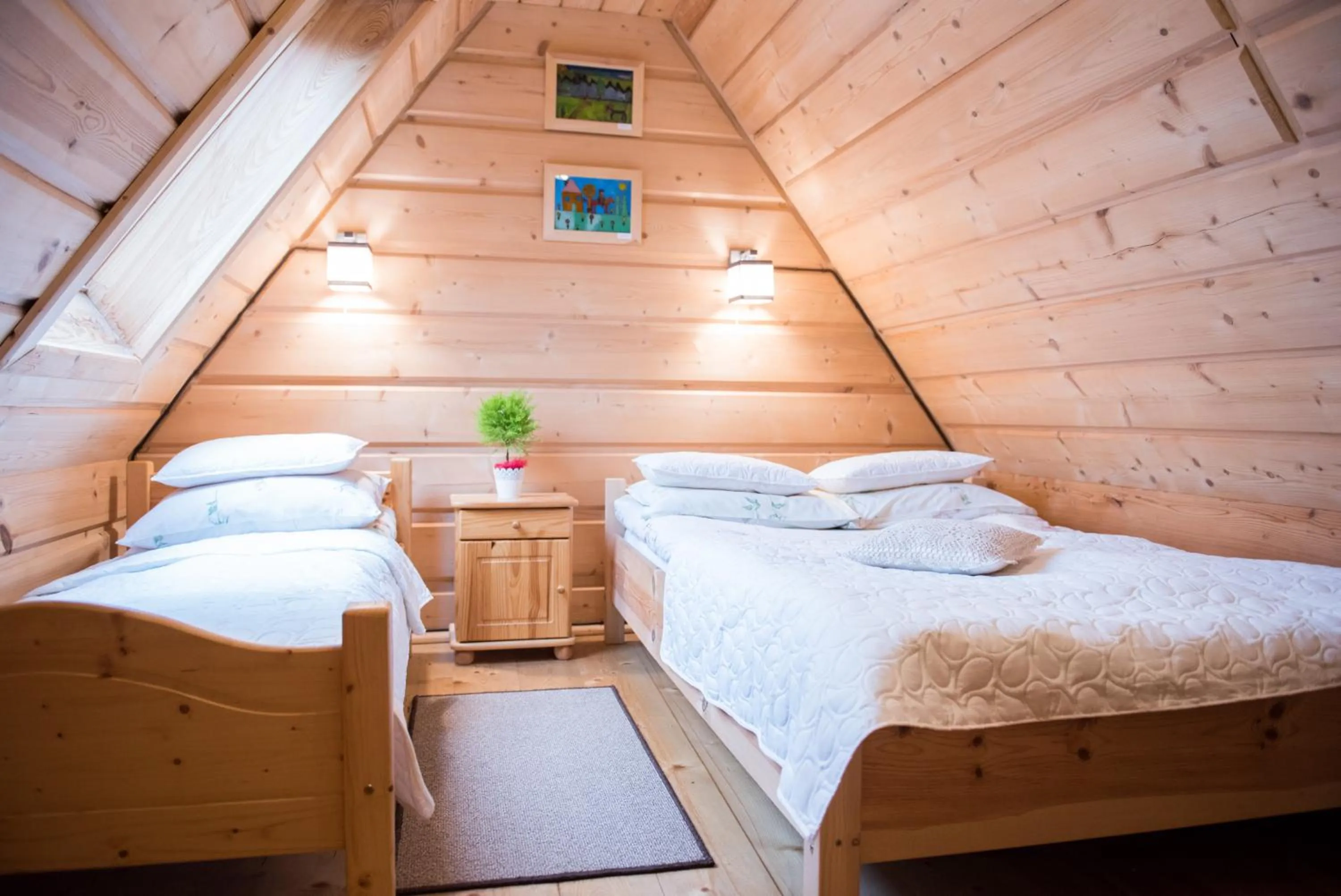 Photo of the whole room, Bed in Willa Jedlicka