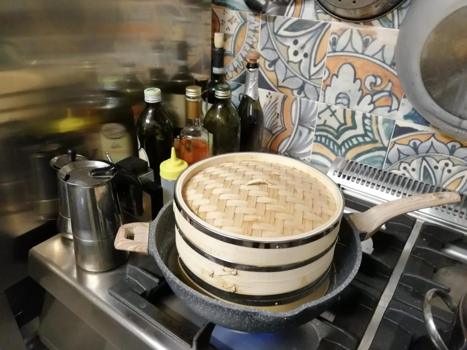 Kitchen or kitchenette in Ca' Blanca