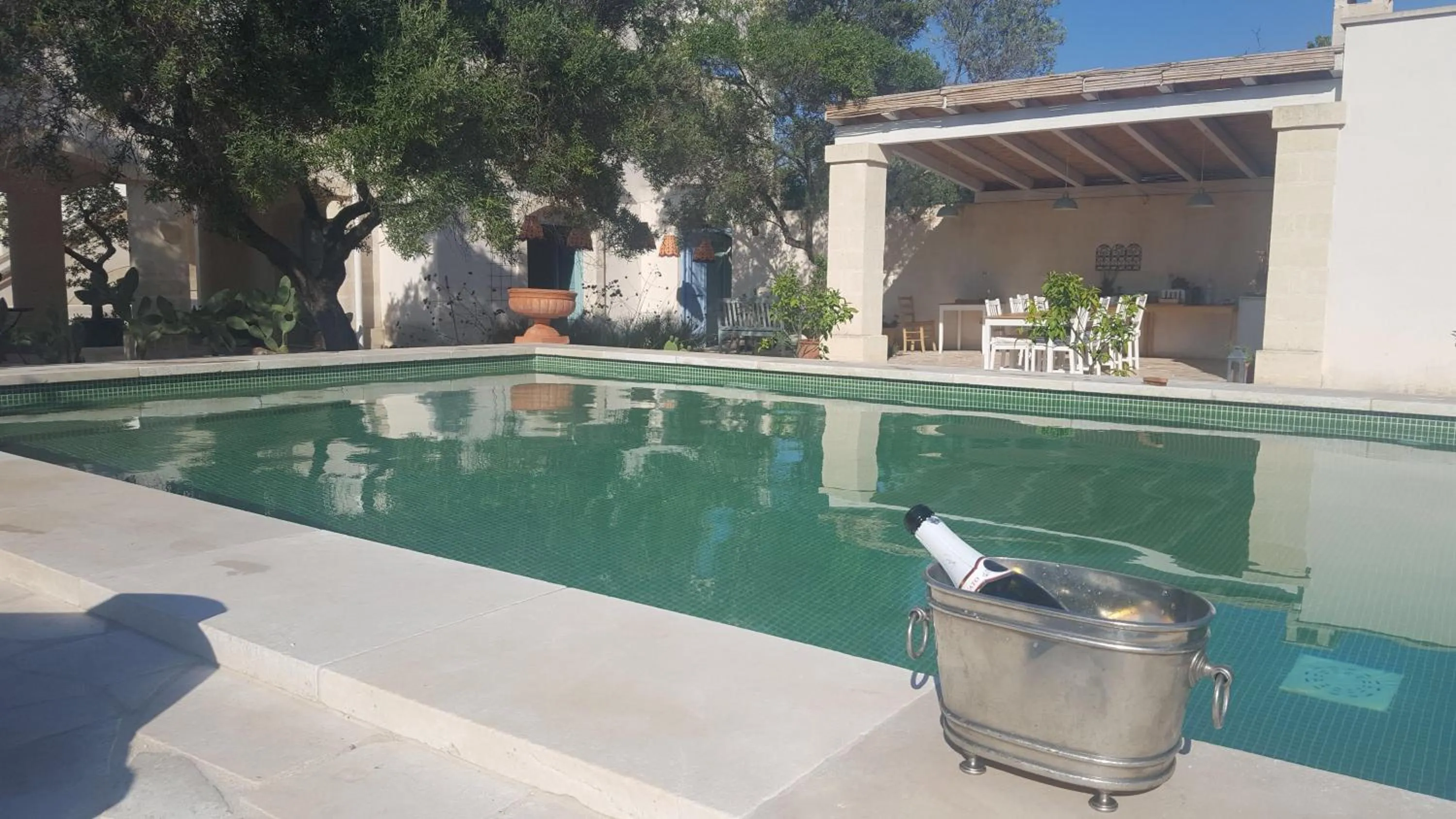 Swimming pool in The Proud Garden