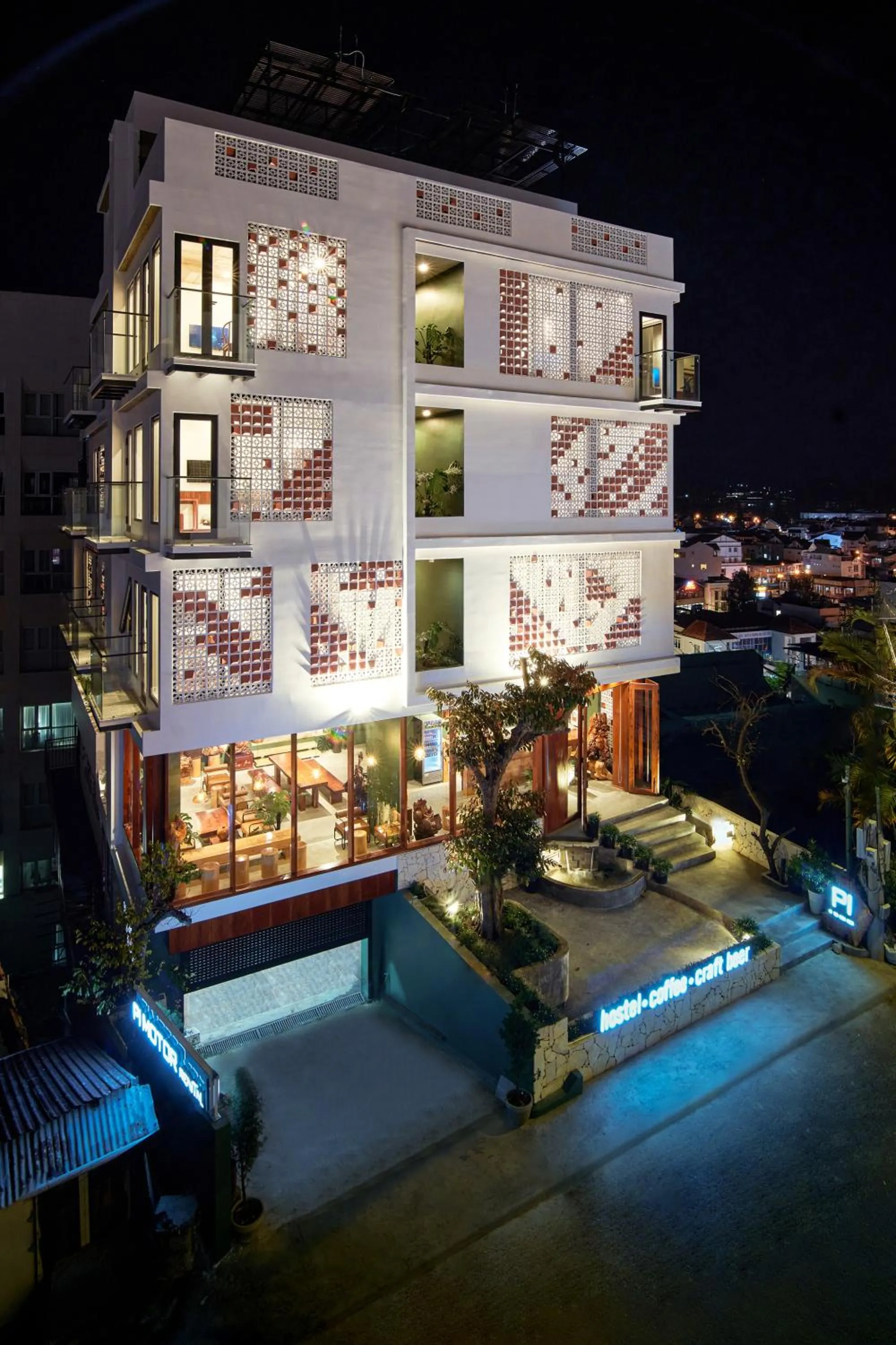 Property building in Pi Boutique Hotel