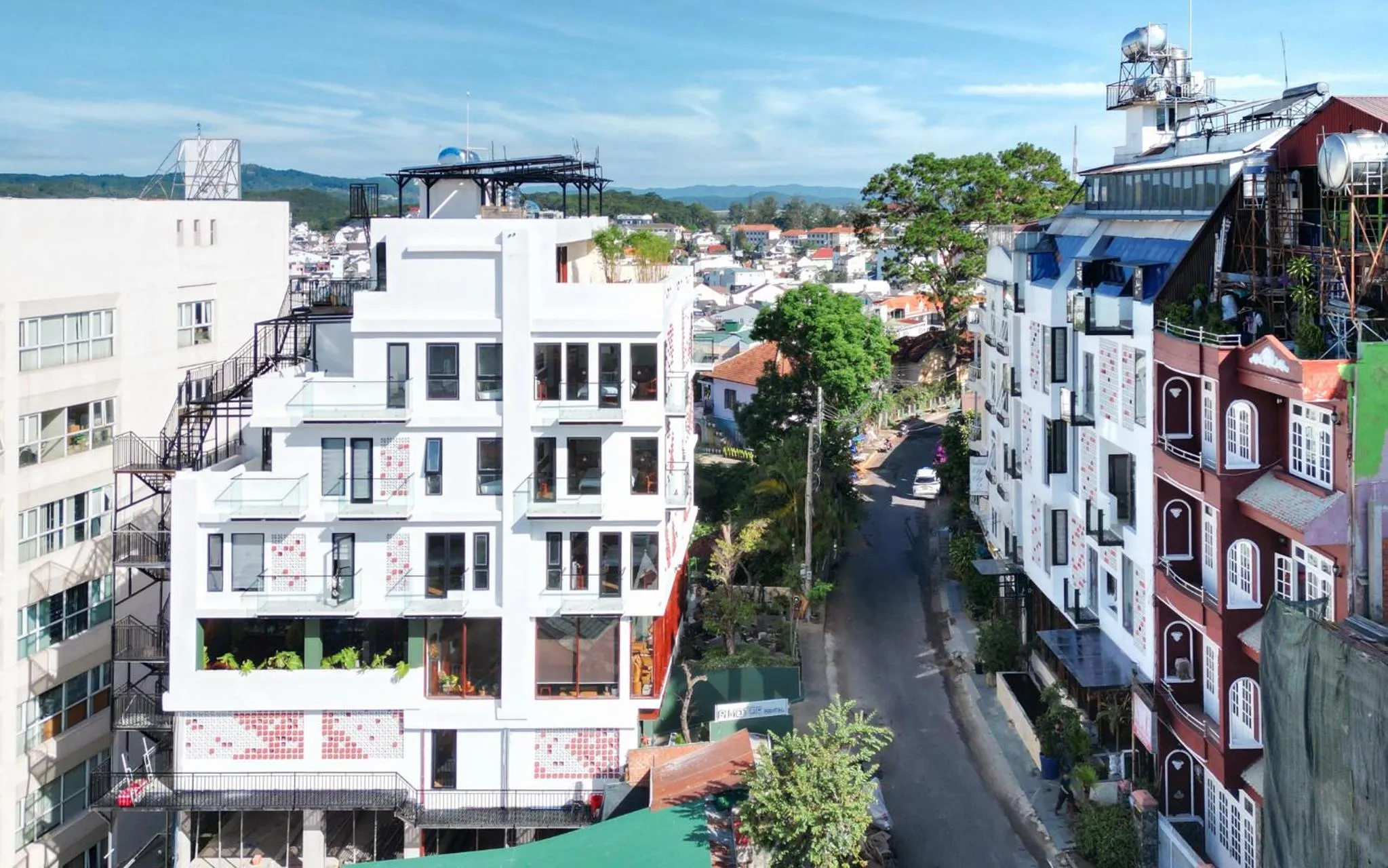 Property building in Pi Boutique Hotel