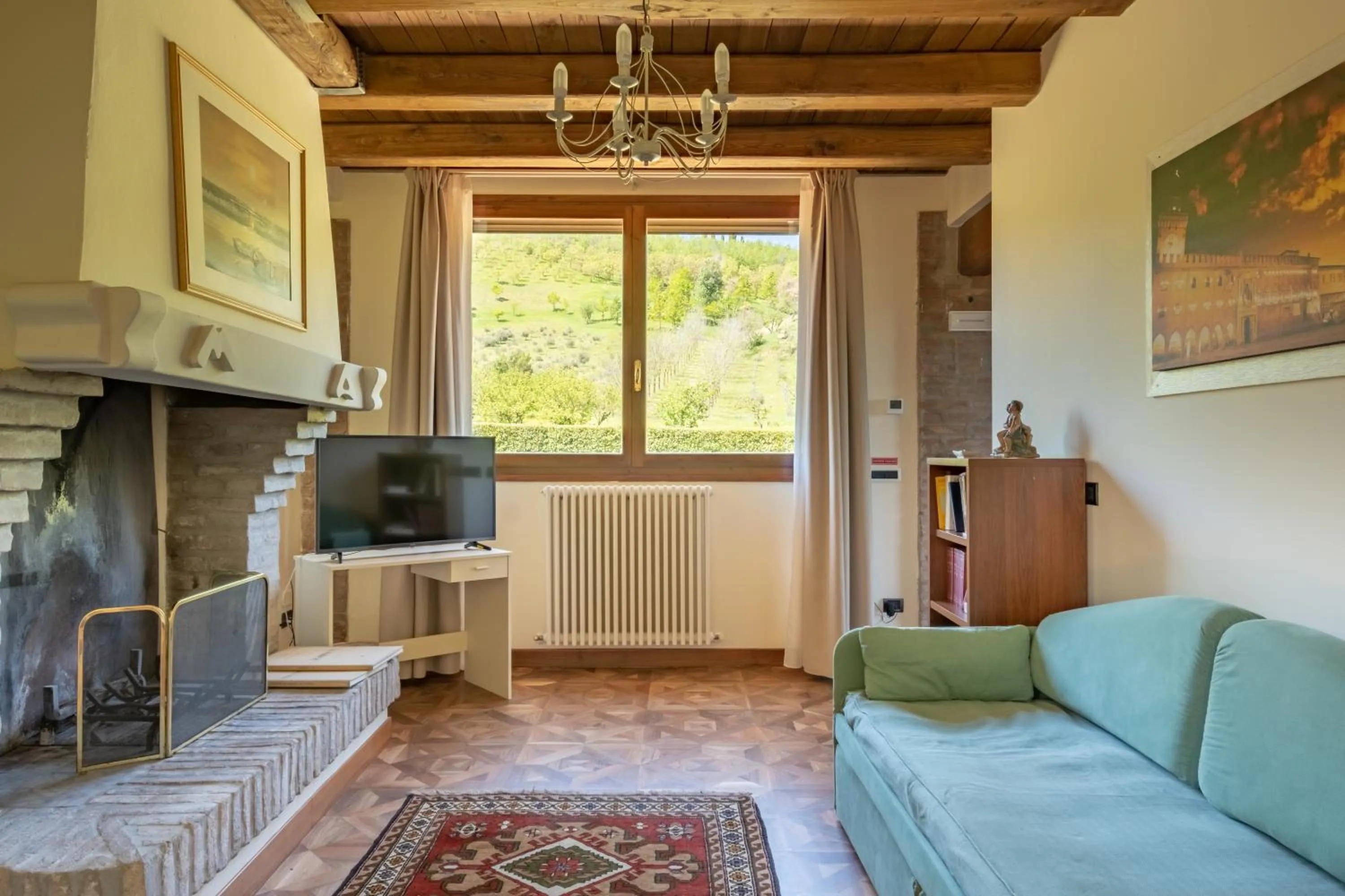 Seating area in BolognaRoomscom - La Quercia