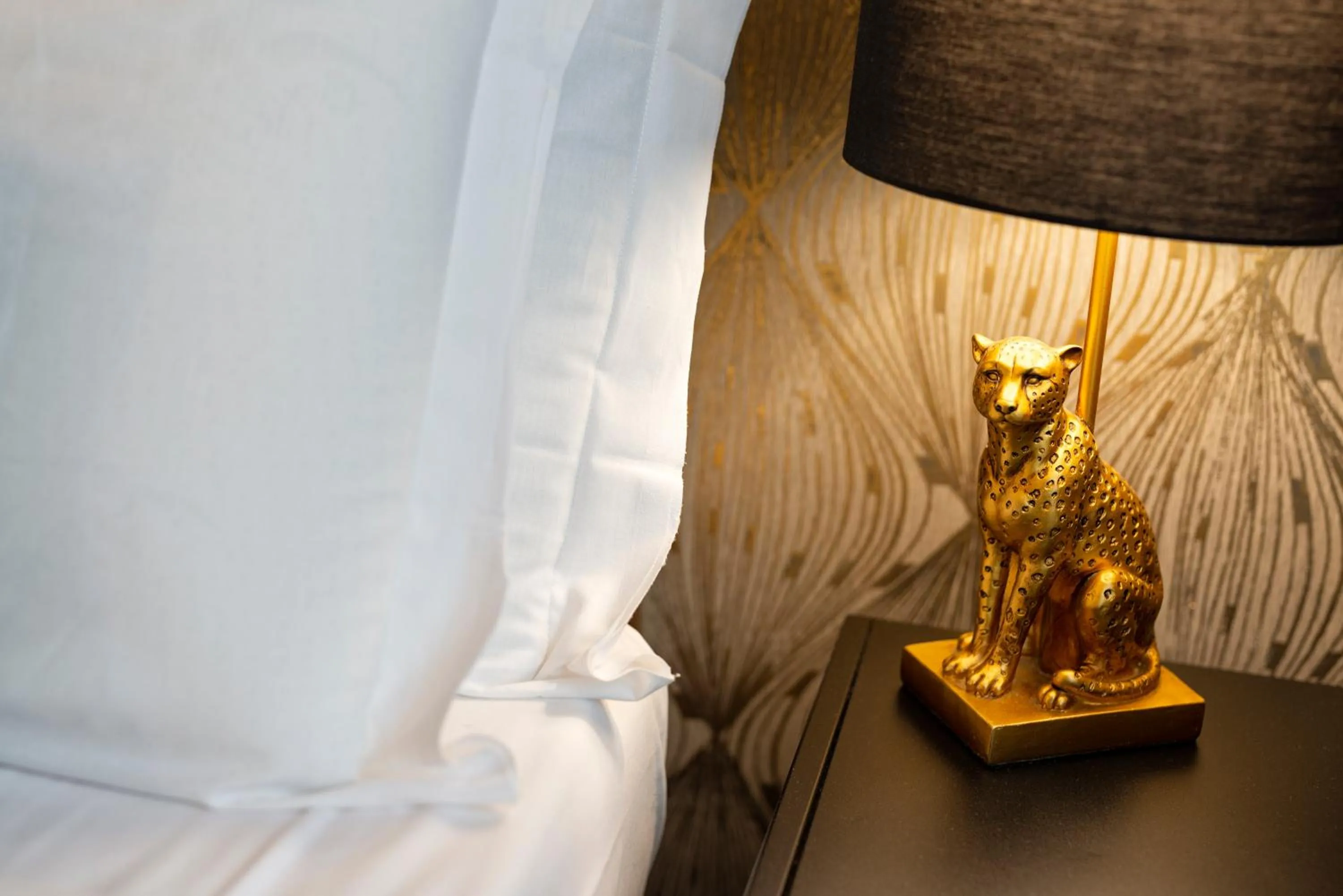 Decorative detail, Bed in Le Suite del Barone